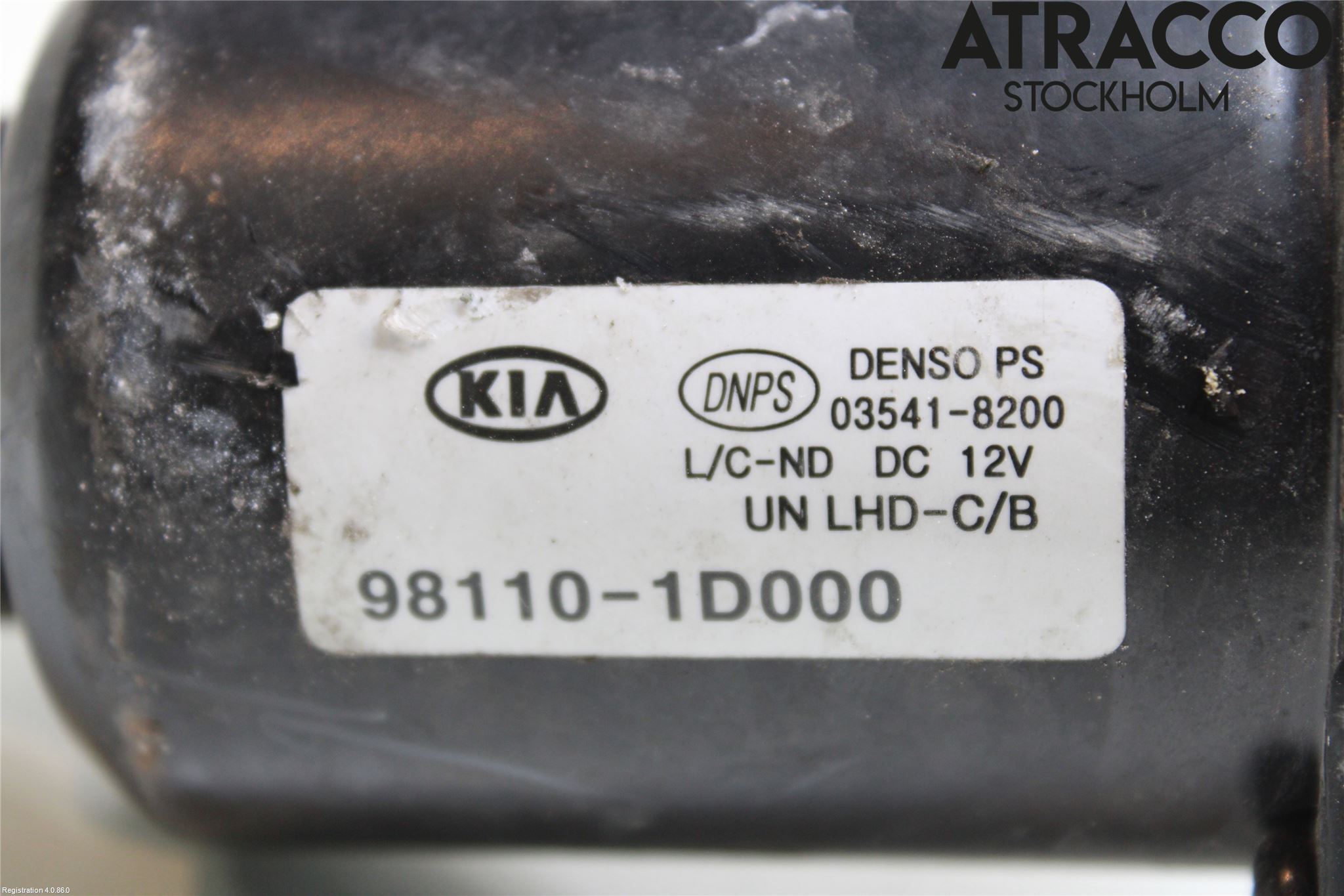 Kia CARENS II 07-12 Torkarmotor Vindruta