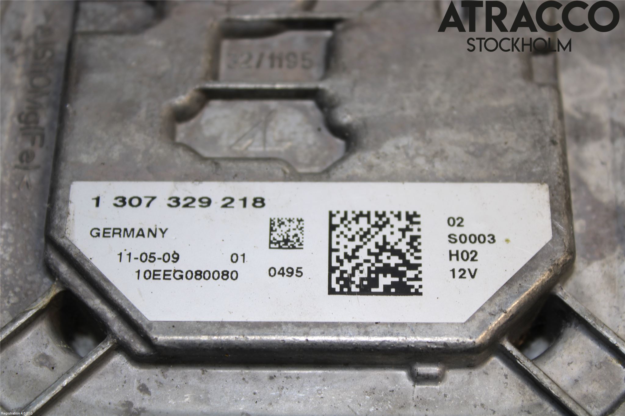 Audi A4/S4 08-11 Styrenhet Strålkastare