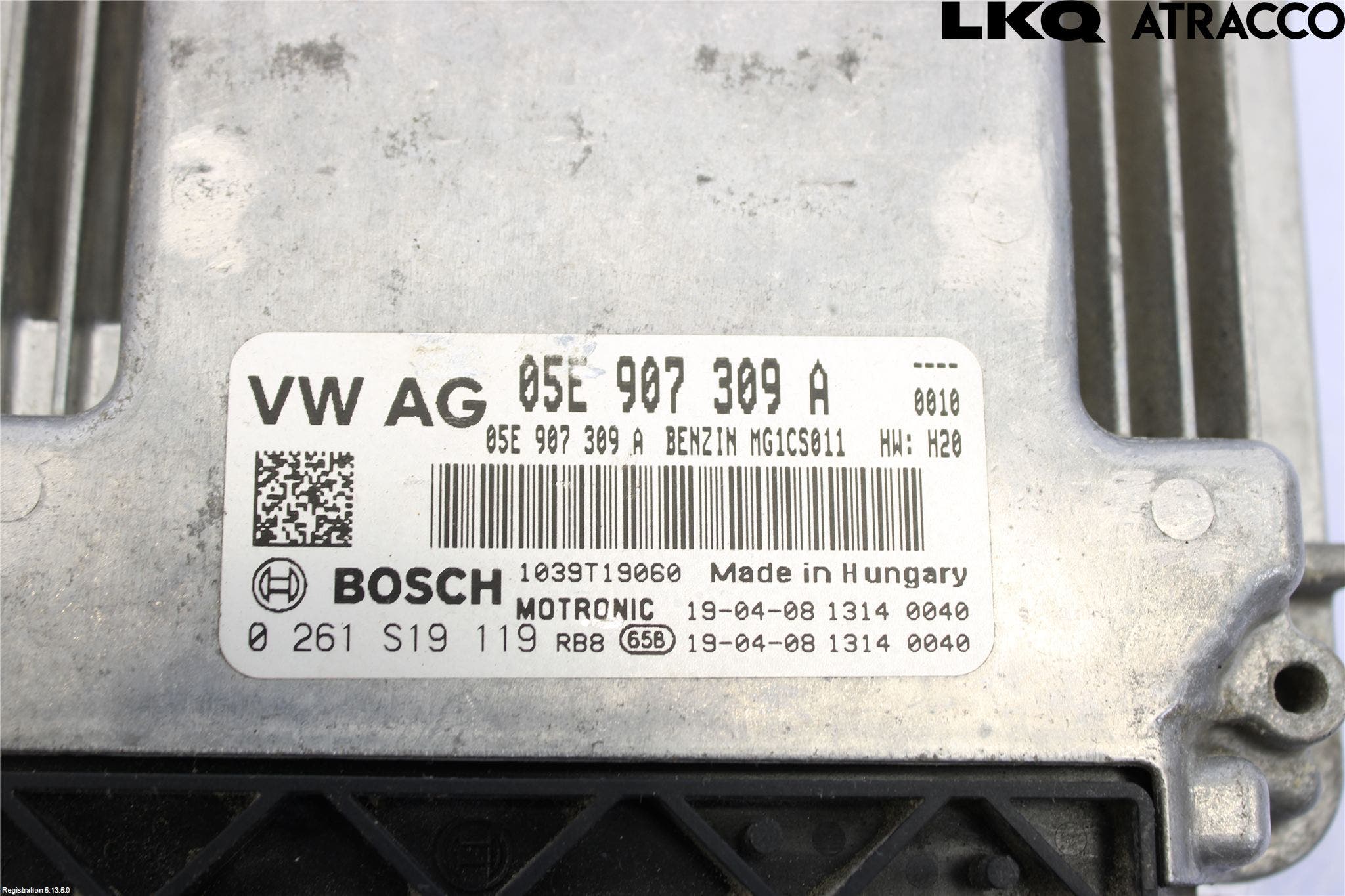 Volkswagen VW GOLF / E-GOLF VII 13-20 Styrenhet Insprut Bensin