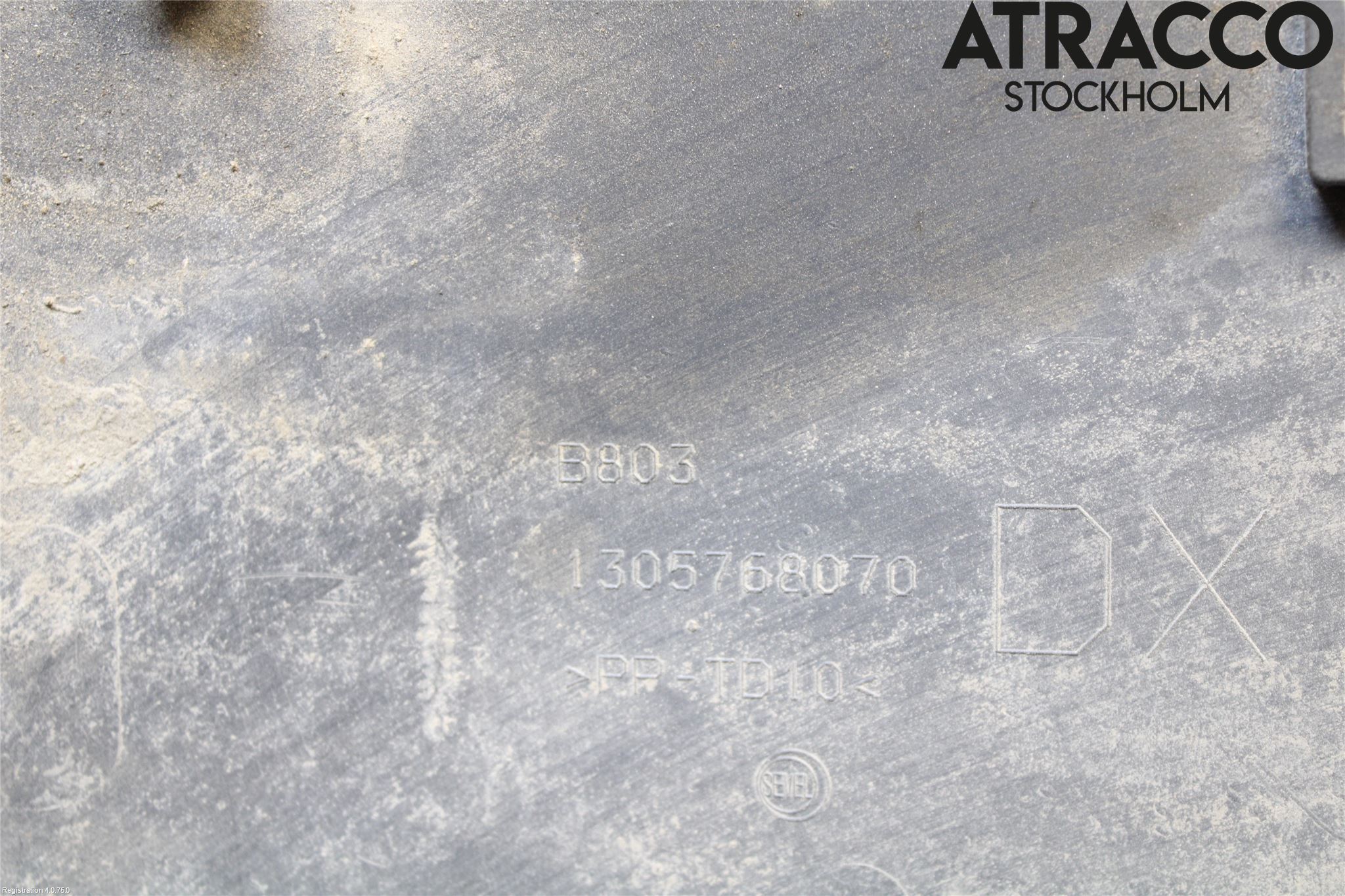 Citroen JUMPER 07-13 Stötfångardel Bak Hö