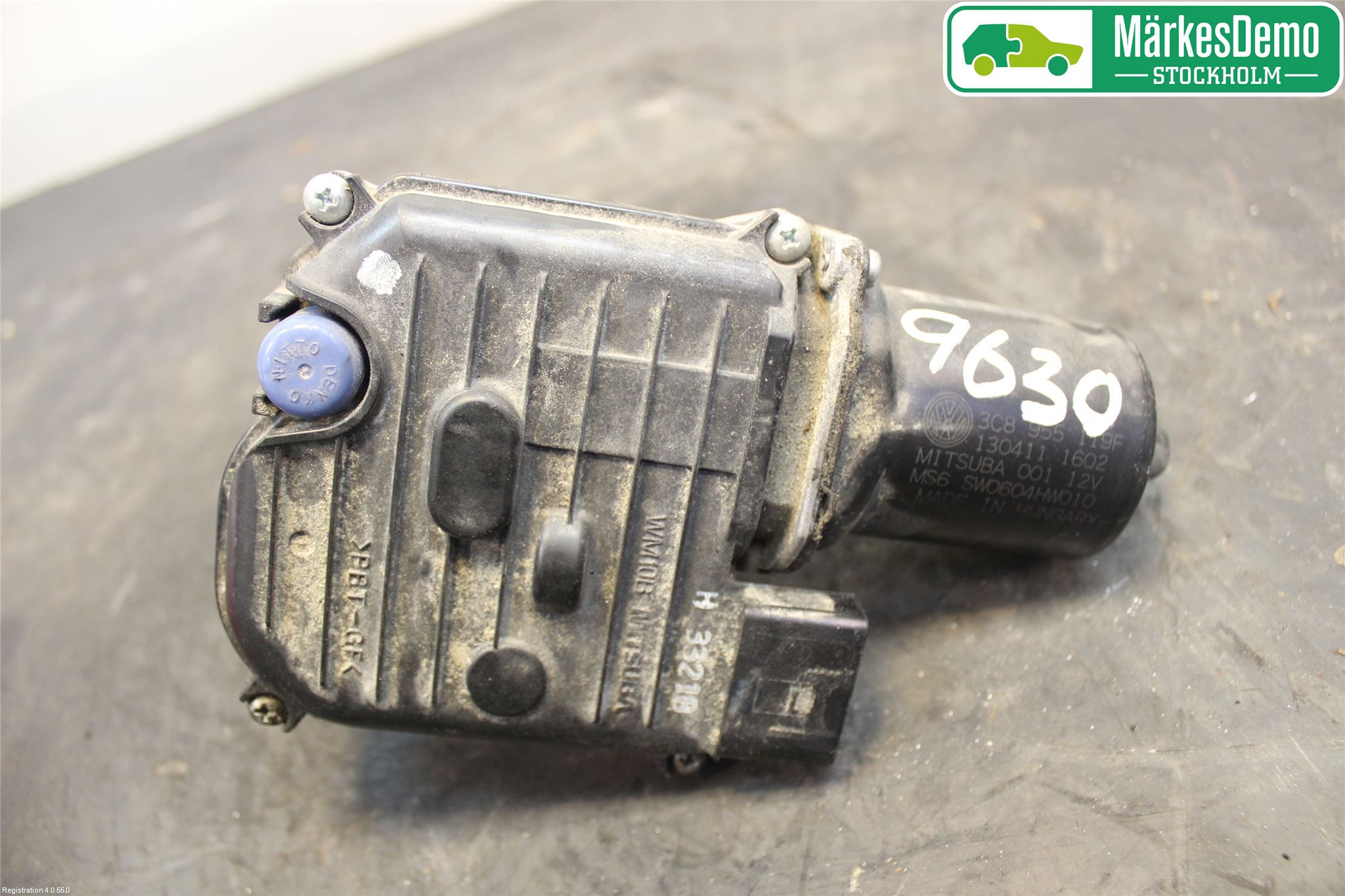 Volkswagen VW PASSAT CC 08-16 Torkarmotor Vindruta