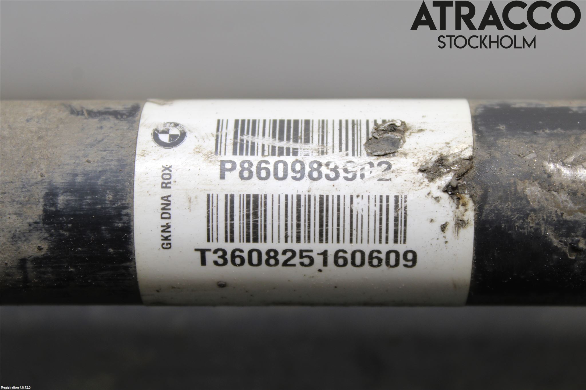 BMW X5 F15 13-18 Drivaxel Bak Höger