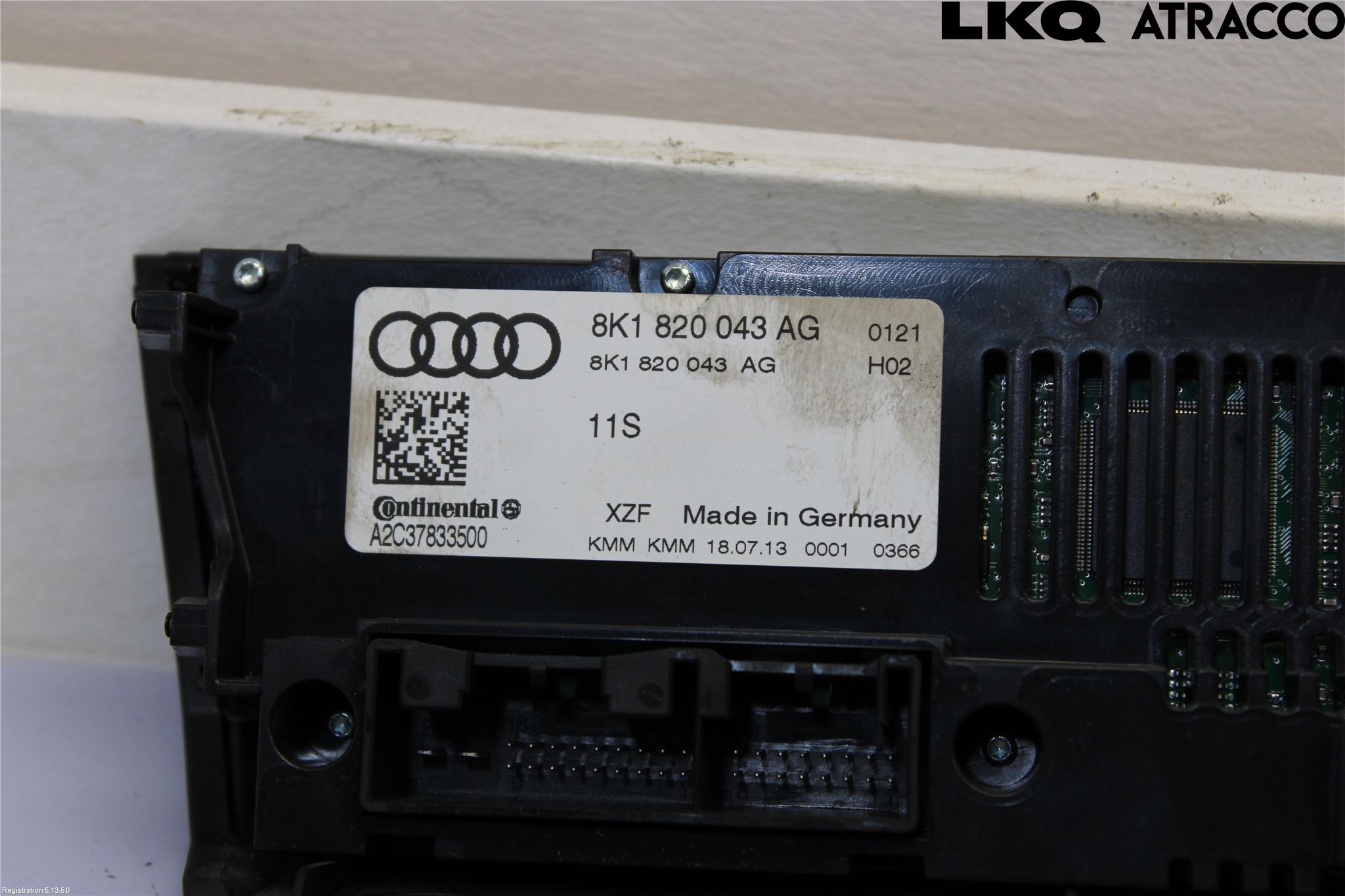 Audi A5 07-16 Ac Styrenhet Ac Manöveren