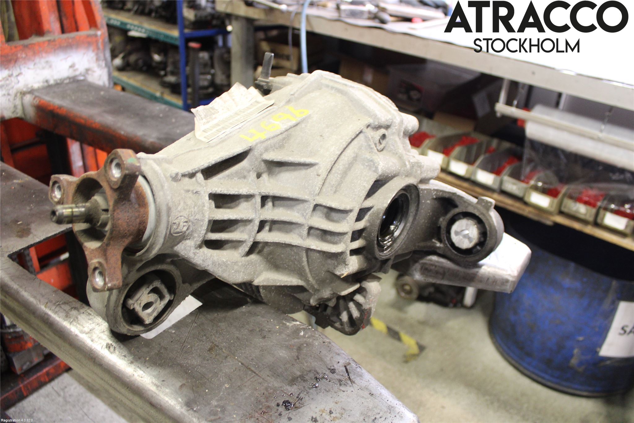 Porsche PANAMERA 09- Bakväxel-Diff