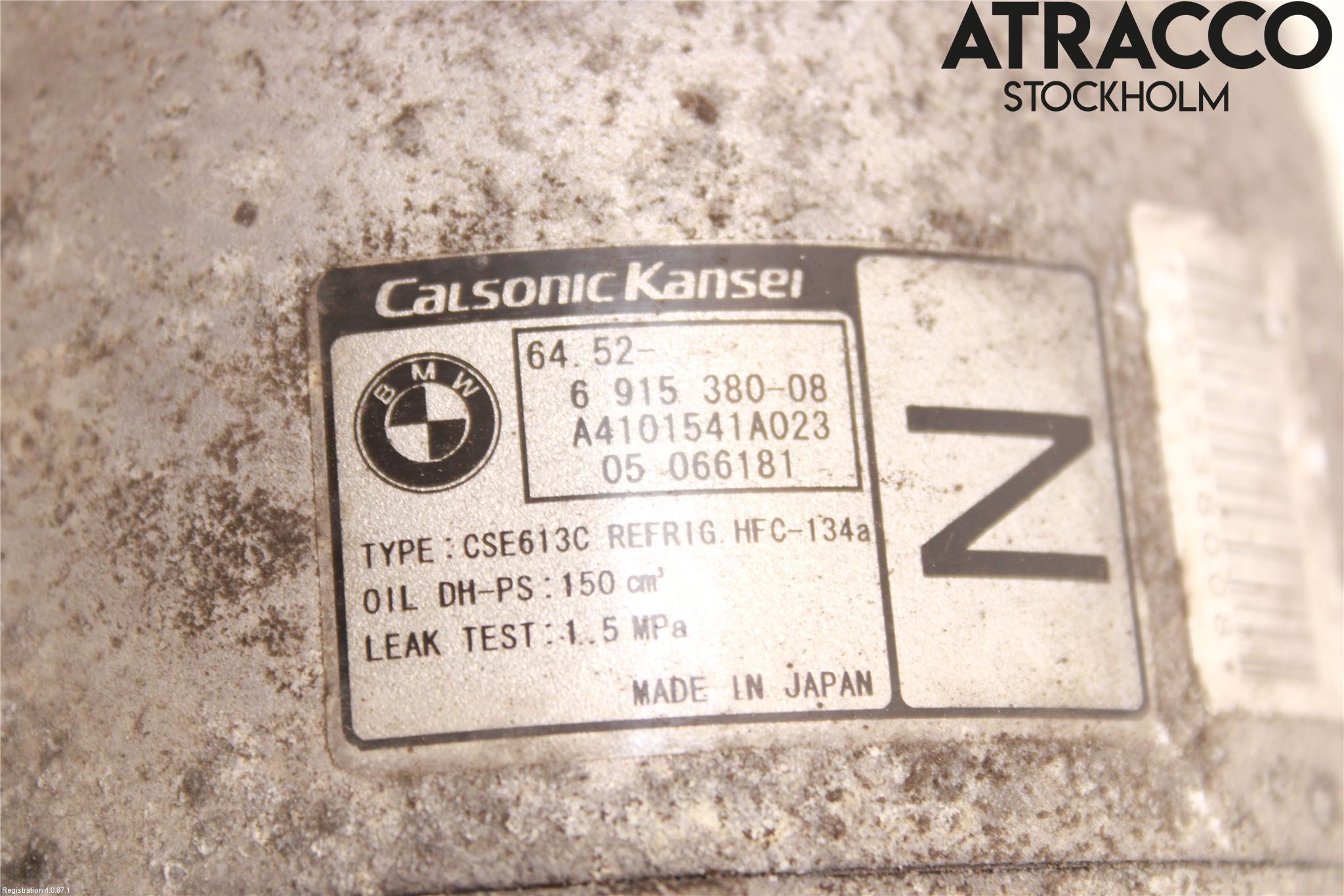 BMW 1 E87/81 5D/3D 03-11 Ac Kompressor