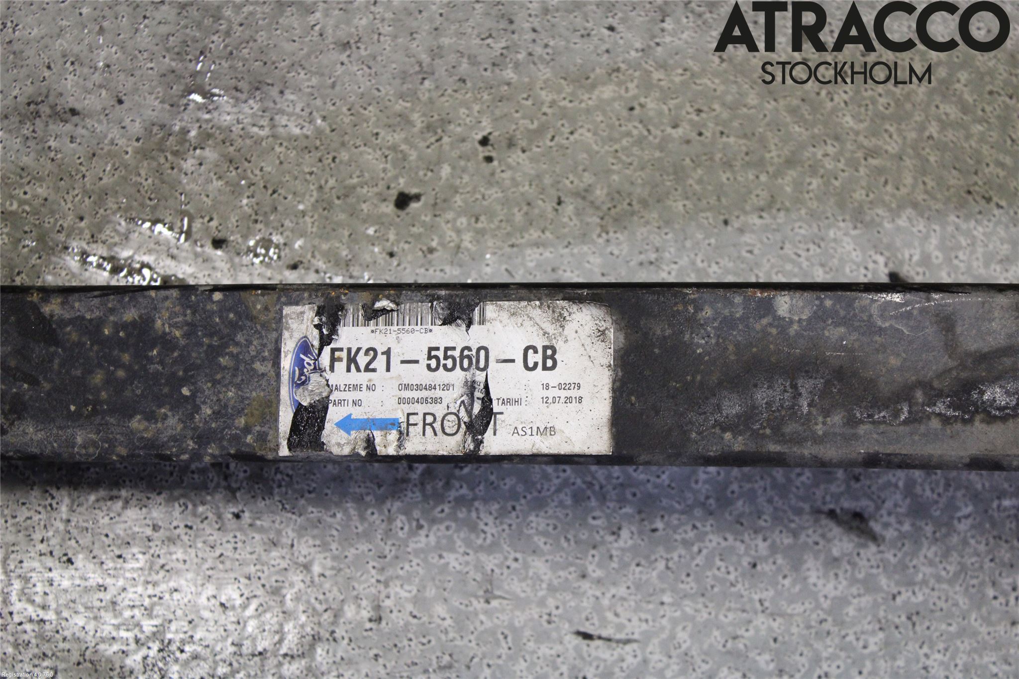 Ford TRANSIT/TOURNEO CUSTOM 13-24 Fjäder Bak Blad