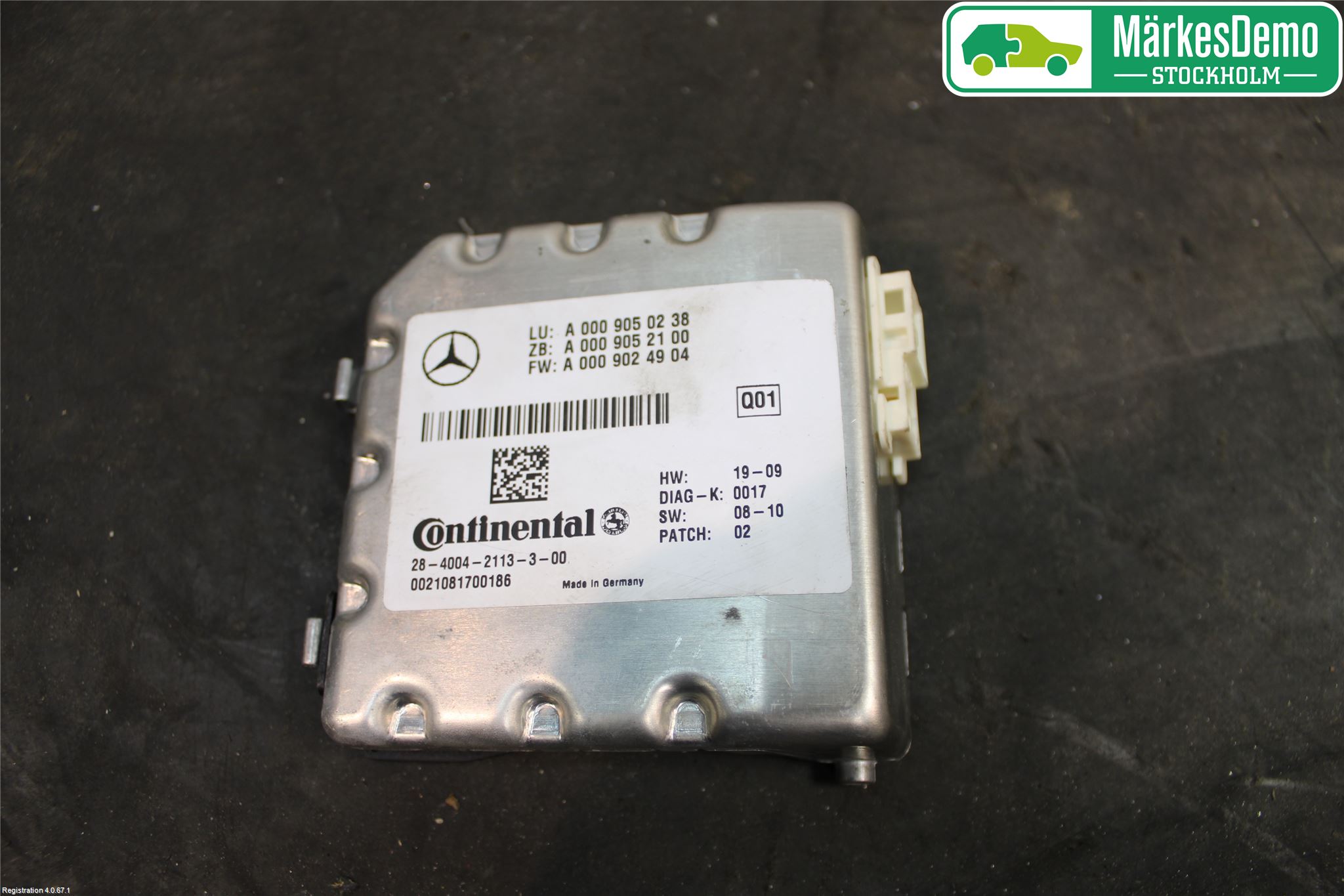 Mercedes-Benz MB E-KLASS (W212) 09-16 Parkeringshjälp Kamera