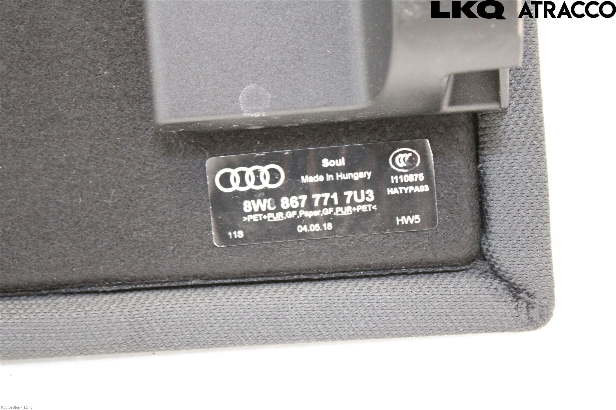 Audi A5 17- Hatthylla