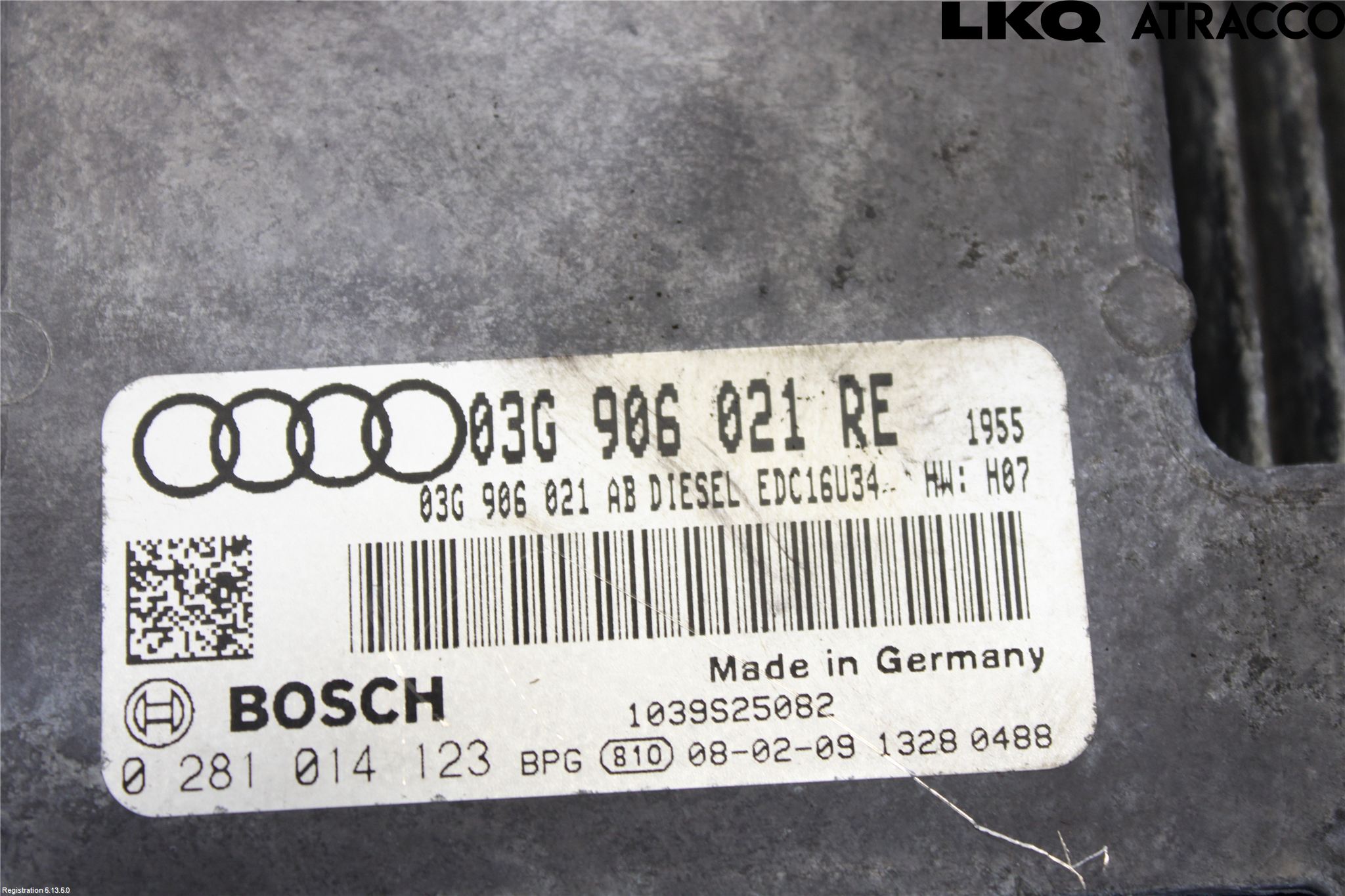 Audi A3/S3 05-13 Styrenhet Inspump Diesel