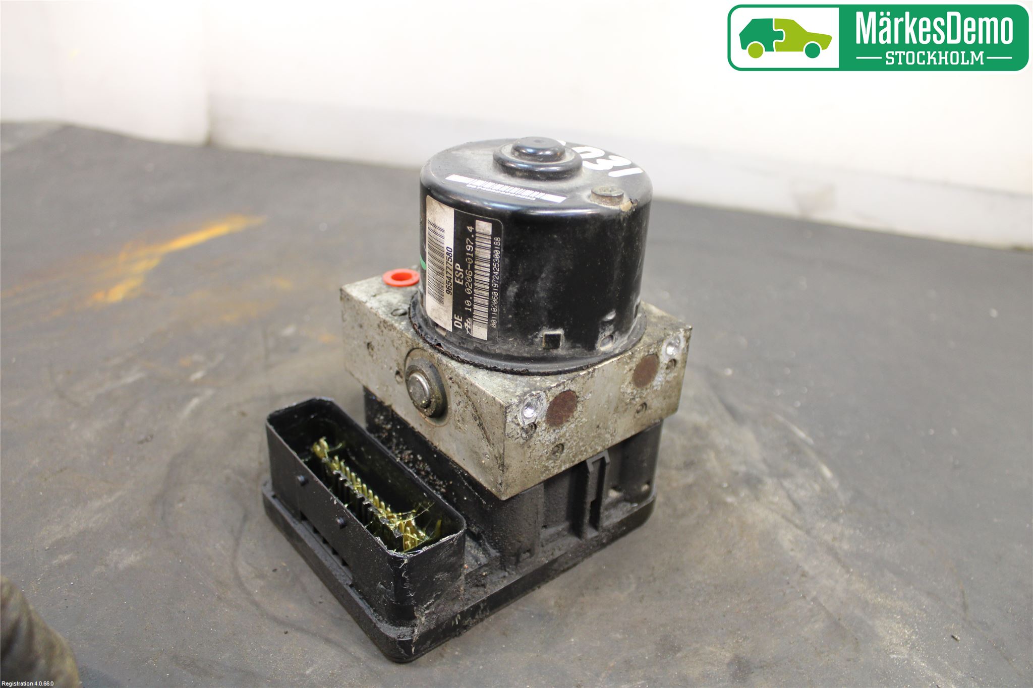 Peugeot 1007 Abs Hydraulaggregat