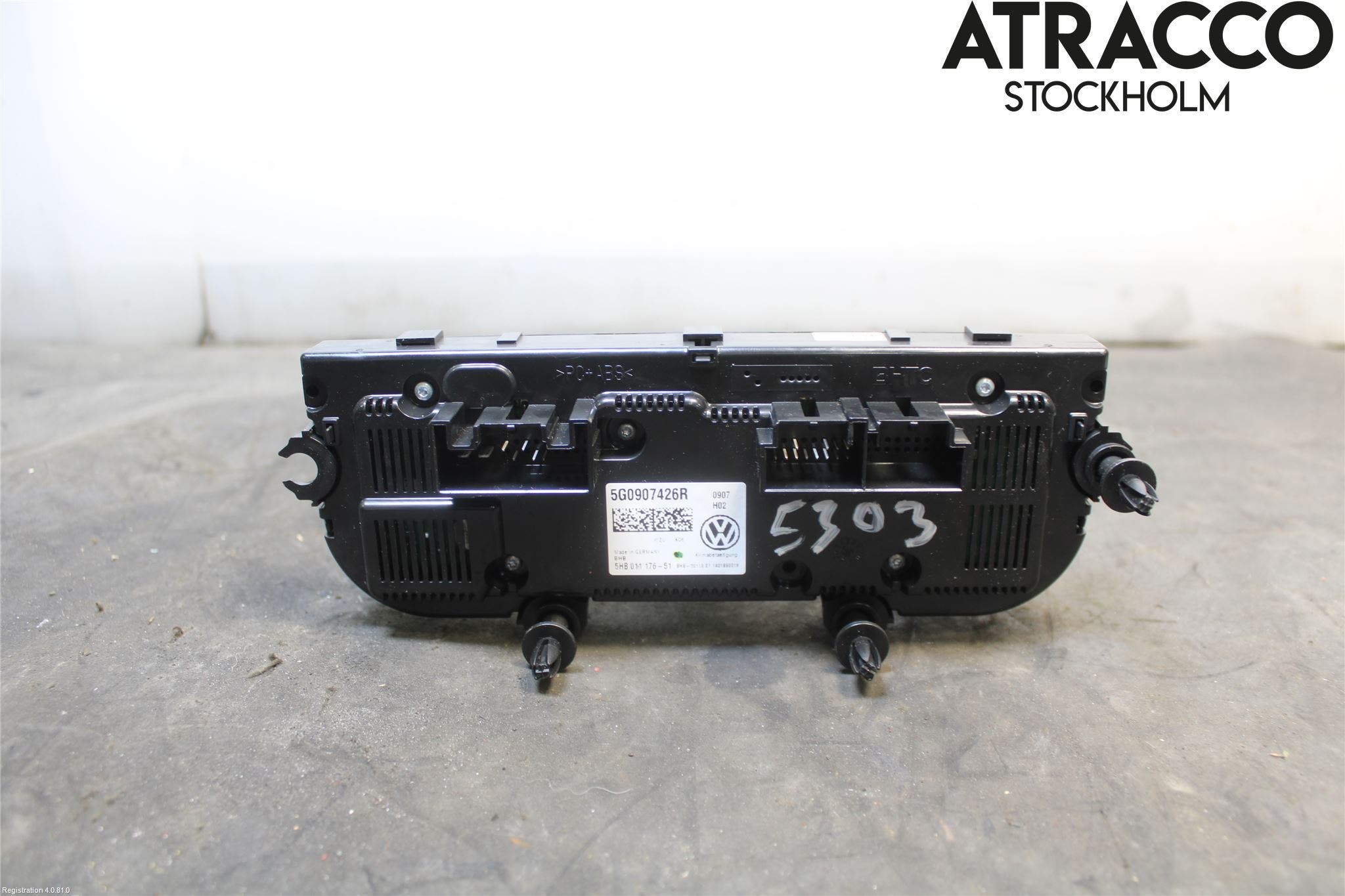 Volkswagen VW GOLF / E-GOLF VII 13-20 Ac Styrenhet Ac Manöveren