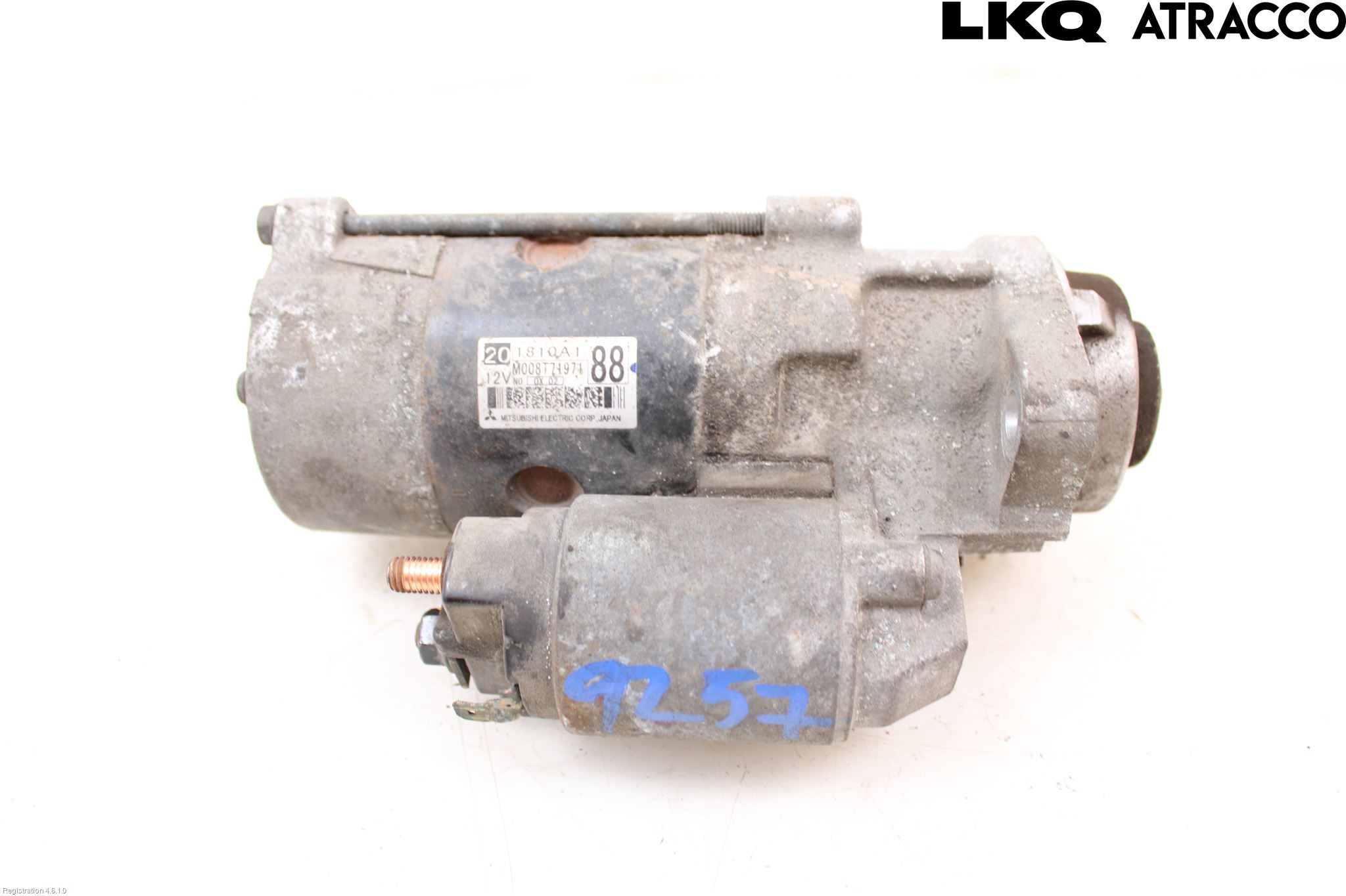 Mitsubishi ASX 10-22 Startmotor Diesel