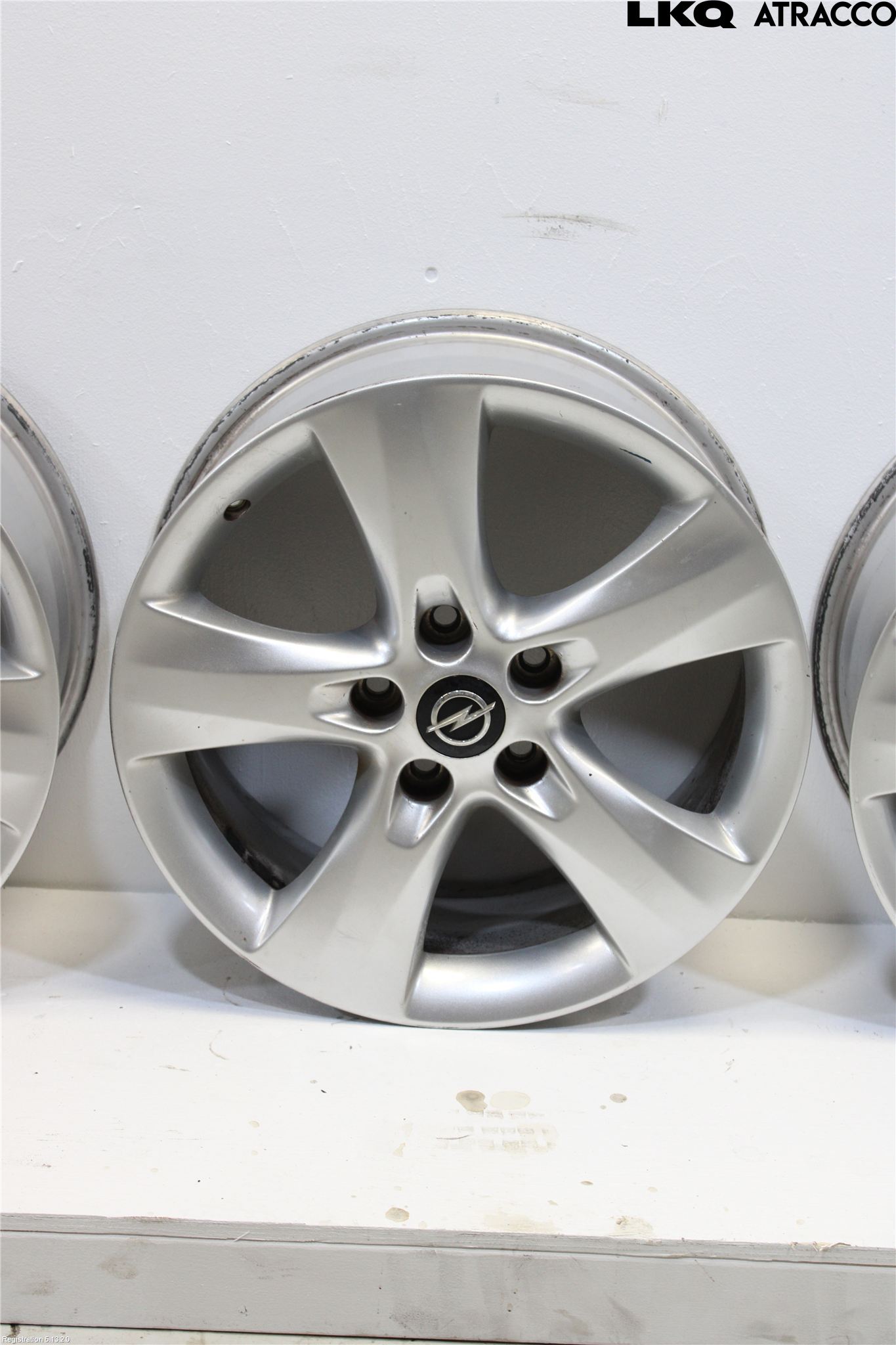 Opel ASTRA J 10-15 Fälgsats Aluminium
