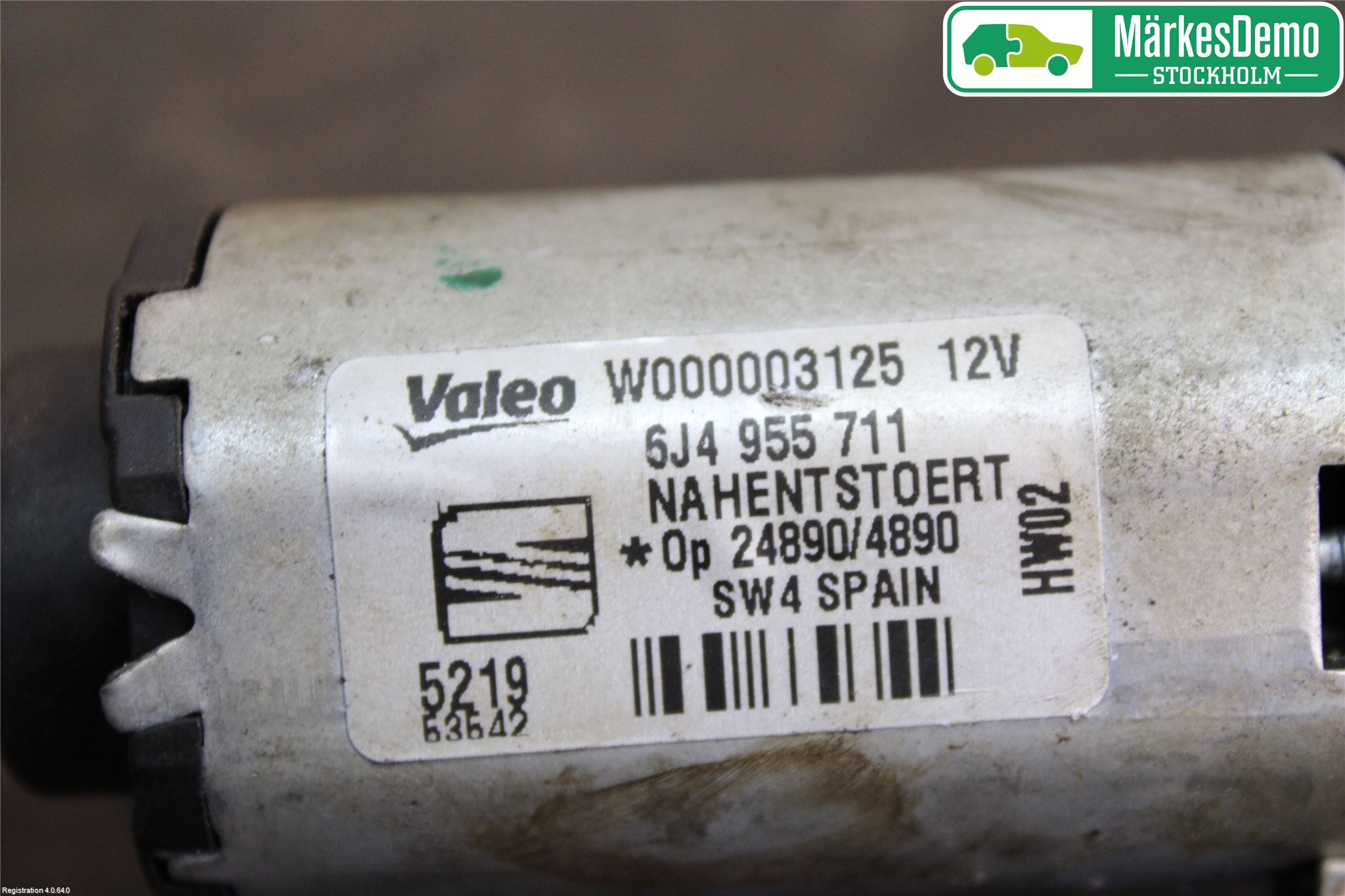 Seat IBIZA IV 08-16 Torkarmotor Baklucka