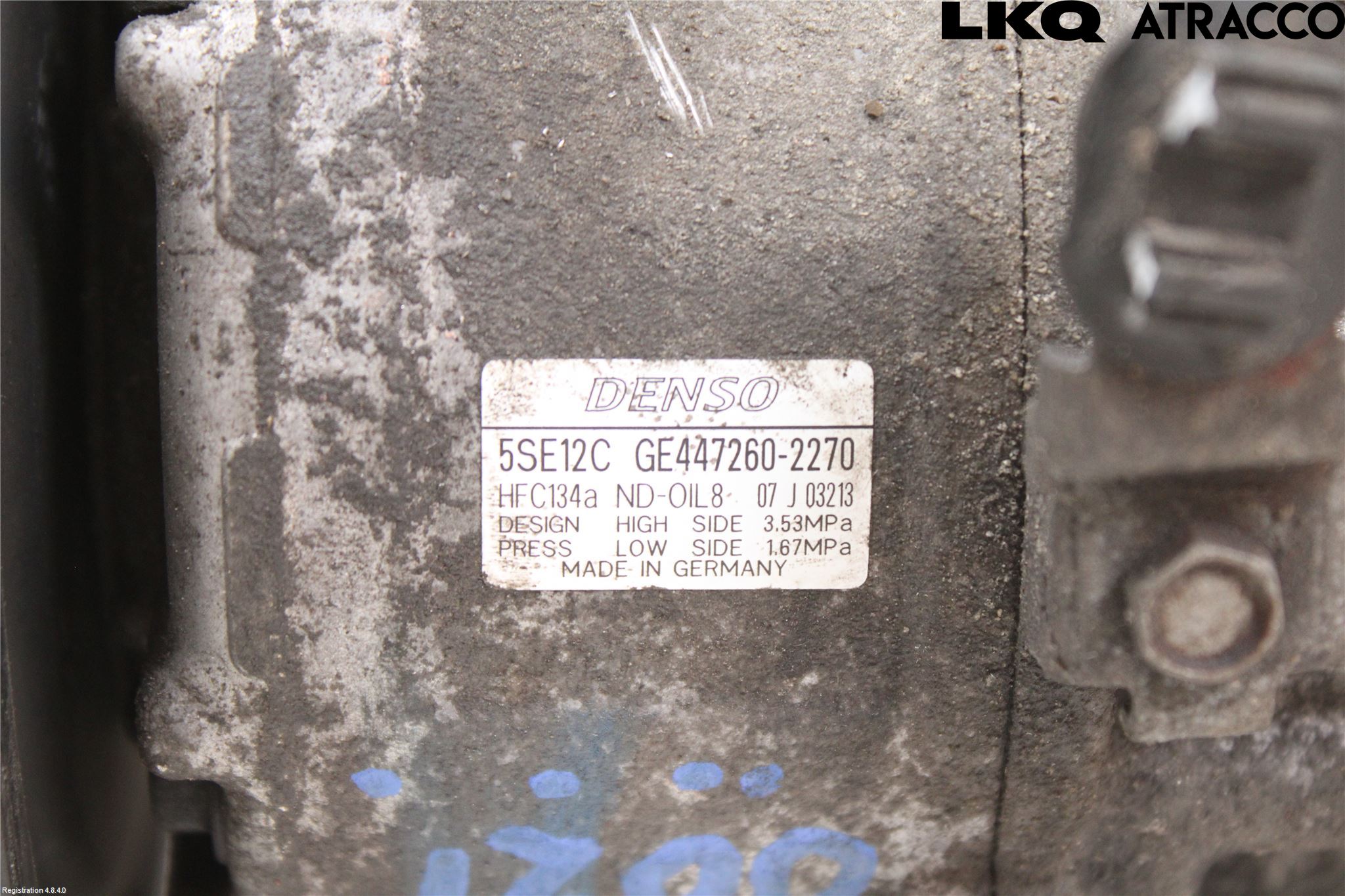 Toyota AVENSIS 07-08 Ac Kompressor