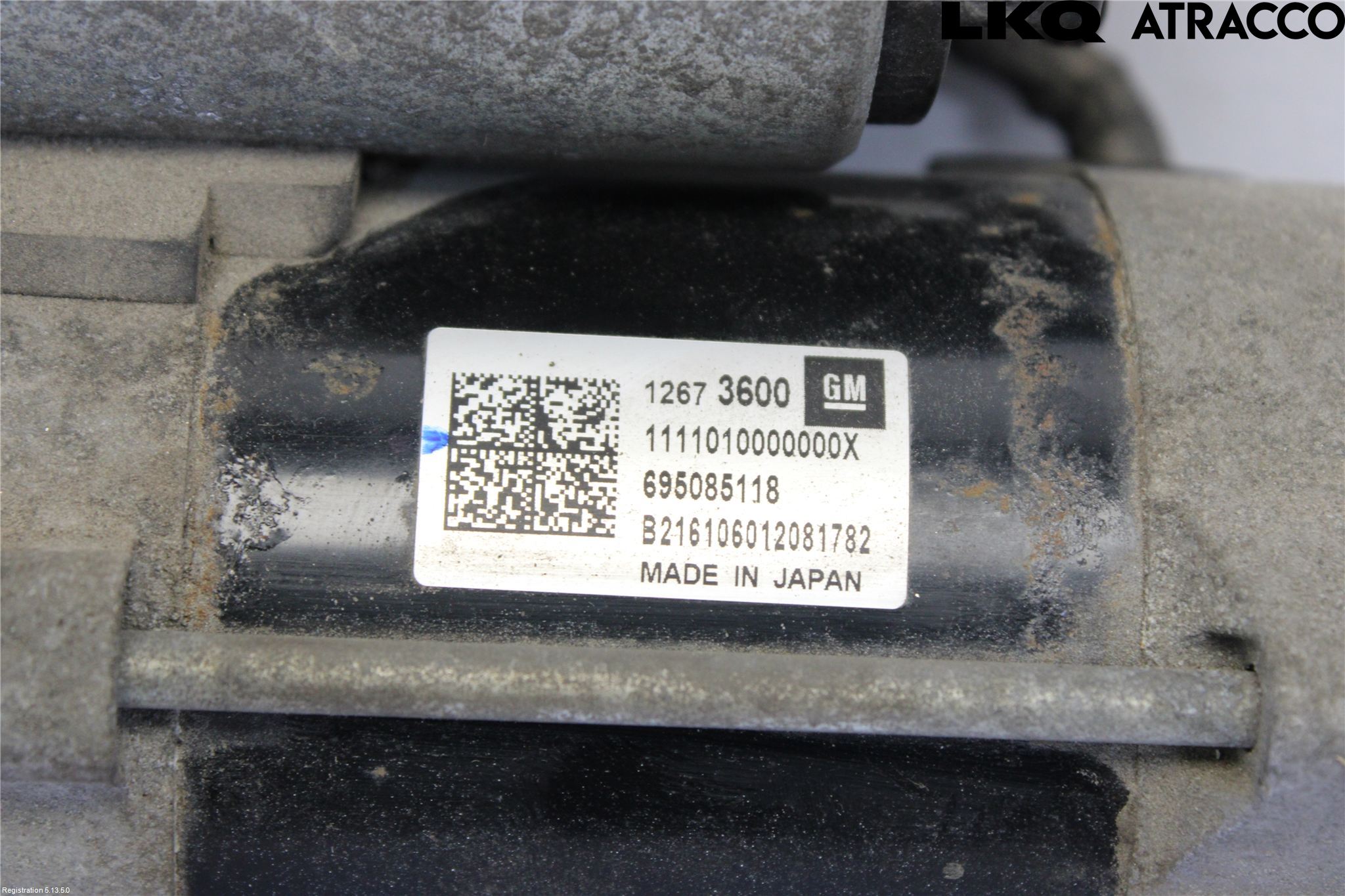 Opel ASTRA K 16-22 Startmotor