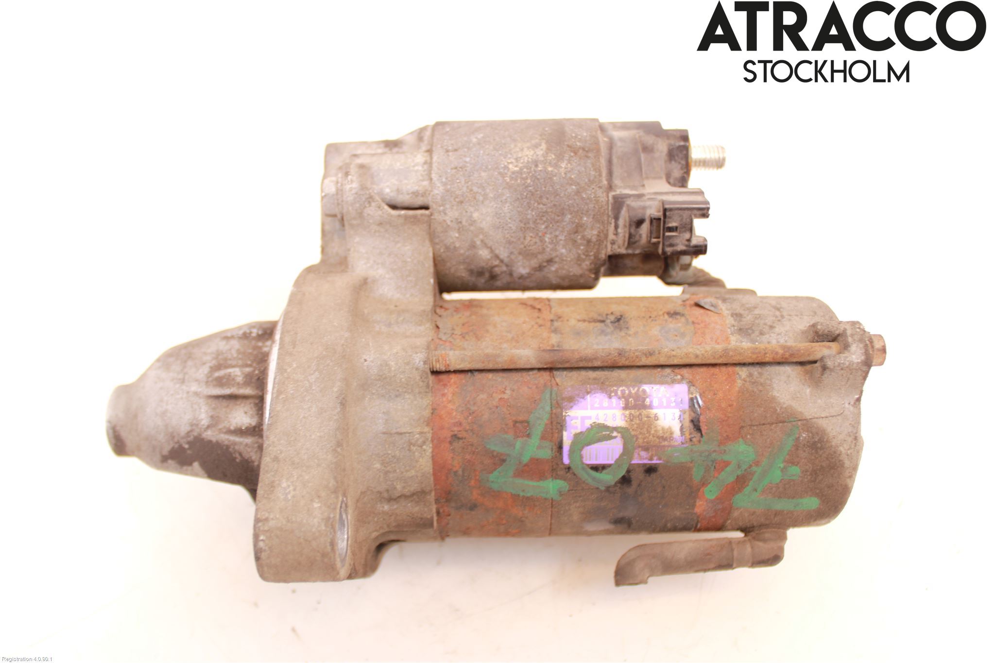 Toyota iQ Startmotor