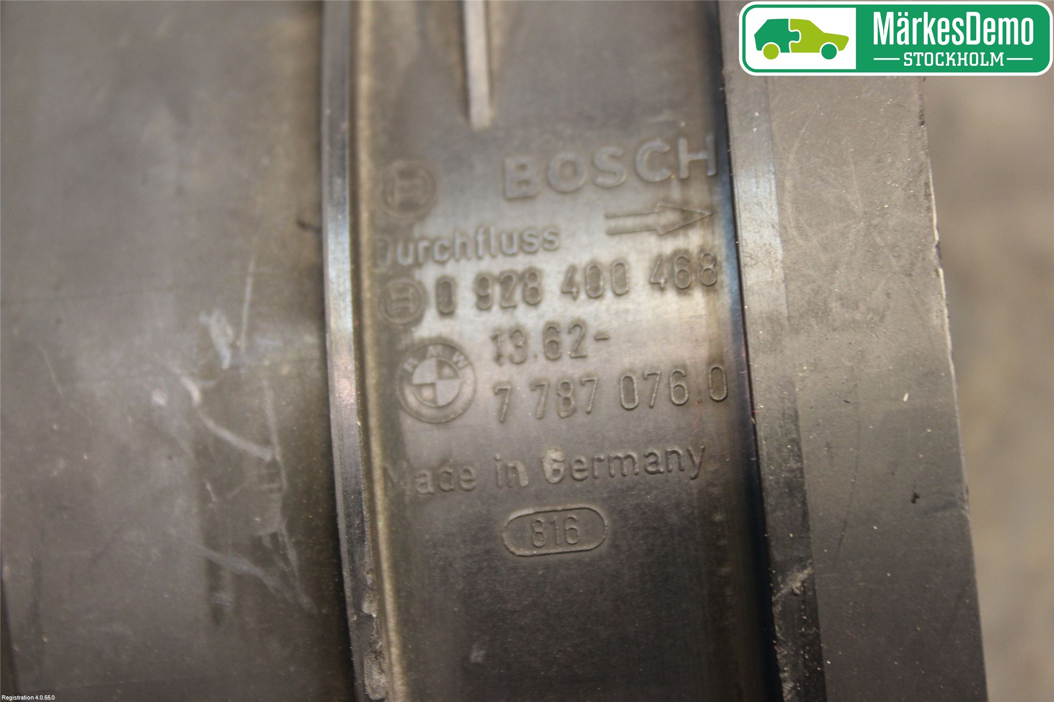 BMW 5 E39 95-04 Injluftmassamätare