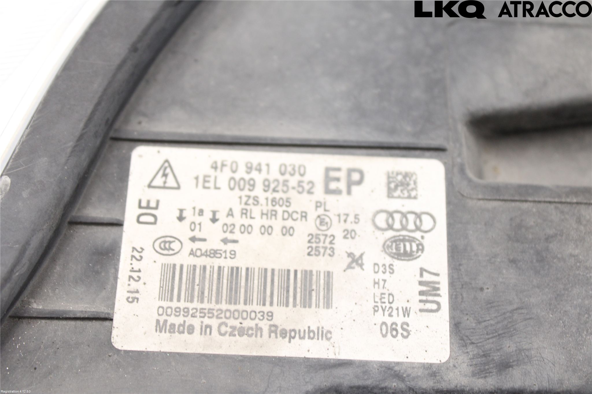 Audi A6/S6     05-11 Strålkastare Höger