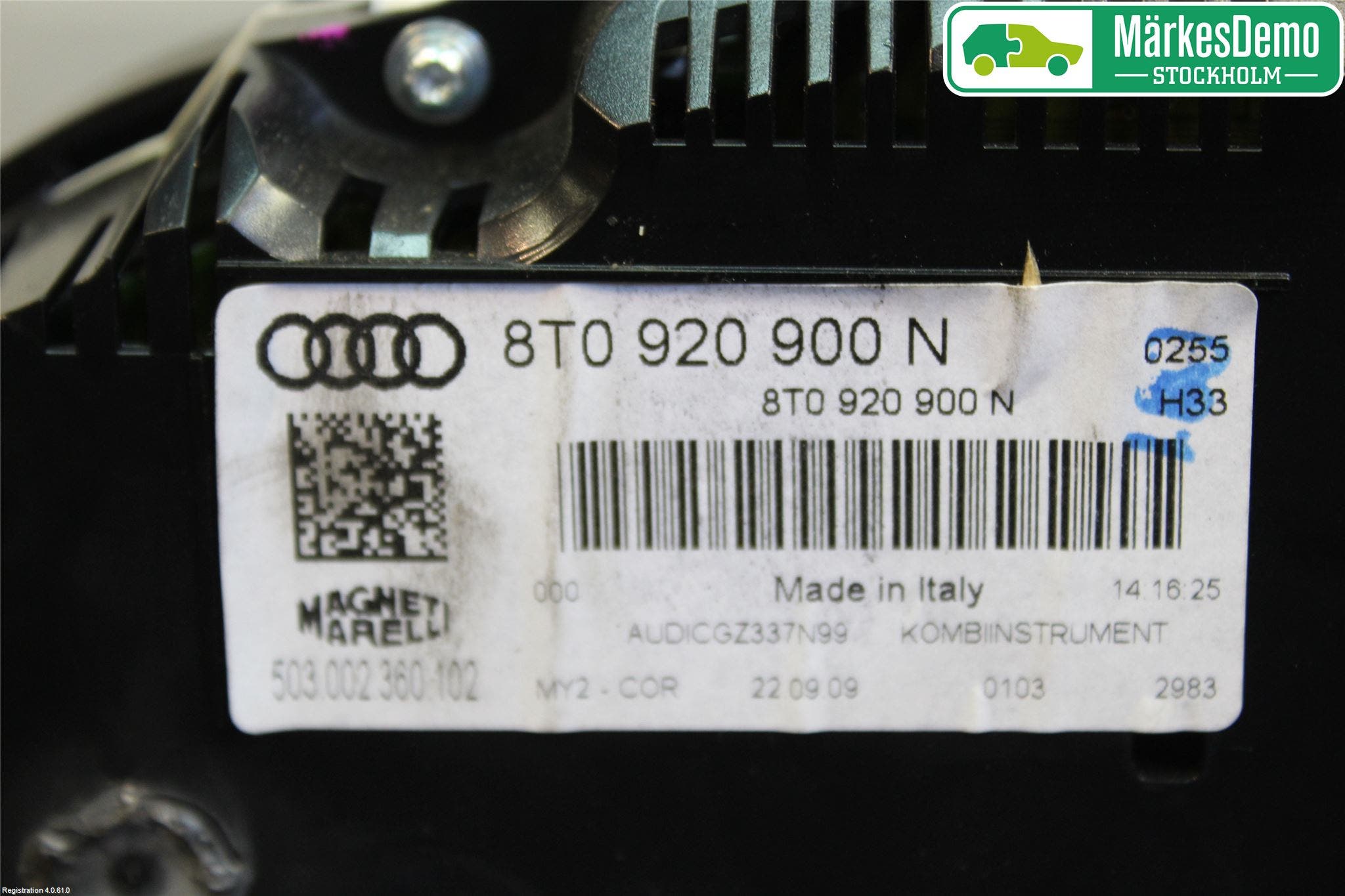 Audi A5 07-16 Instrument Komb