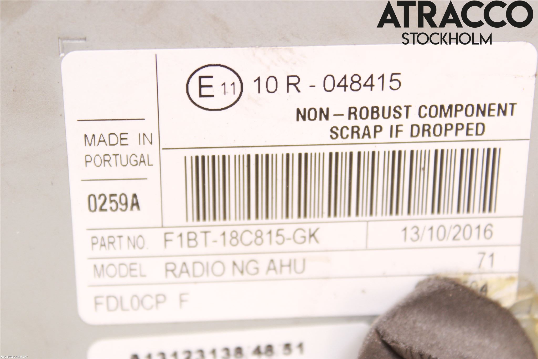 Ford TRANSIT/TOURNEO CONNECT 13-22 Cd Radio - Multimediapanel