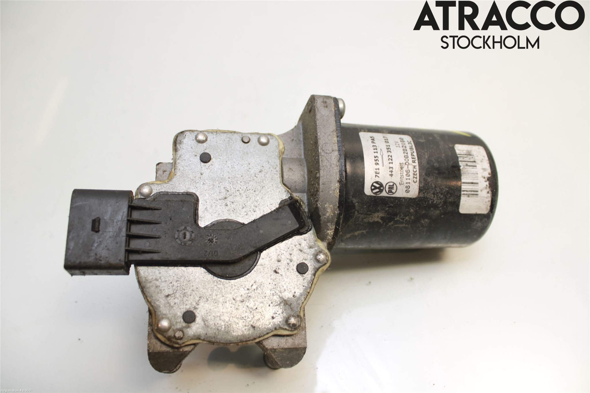 Volkswagen VW TRANSP/CARAVELLE (T5) 04-15 Torkarmotor Vindruta