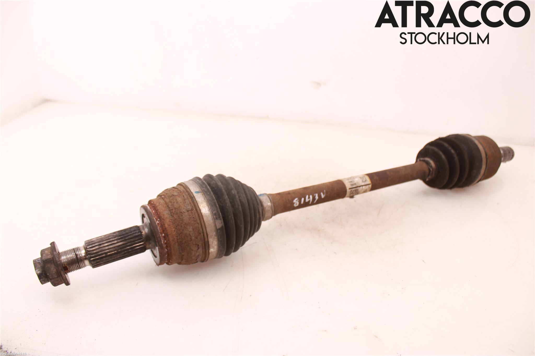 Volkswagen VW GOLF VI 09-13 Drivaxel Fram Vänster