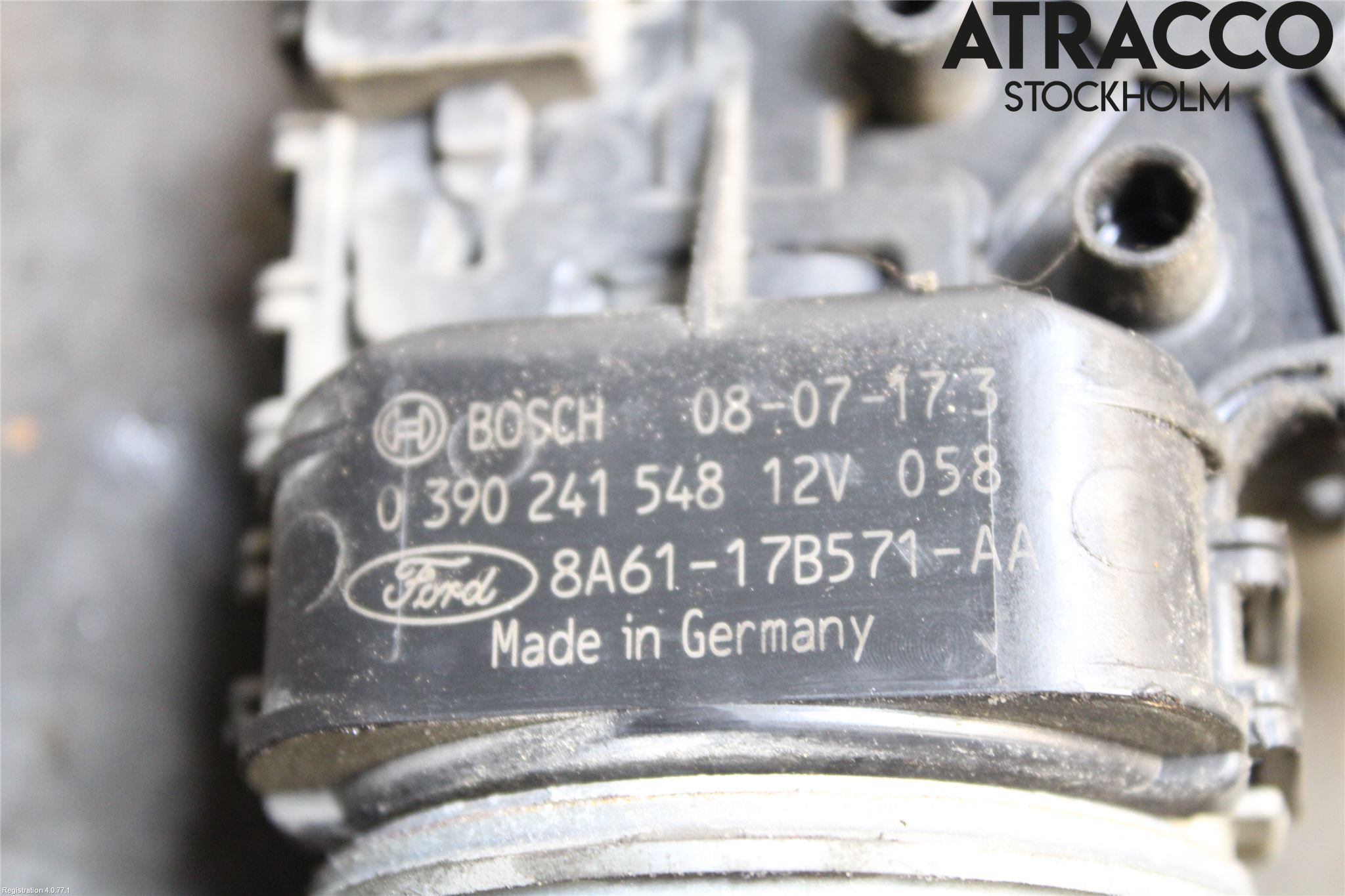 Ford FIESTA 09-12 Torkarmotor Vindruta