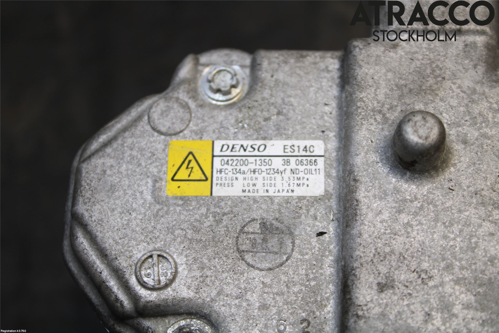 Toyota YARIS XP130 15-20 Ac Kompressor