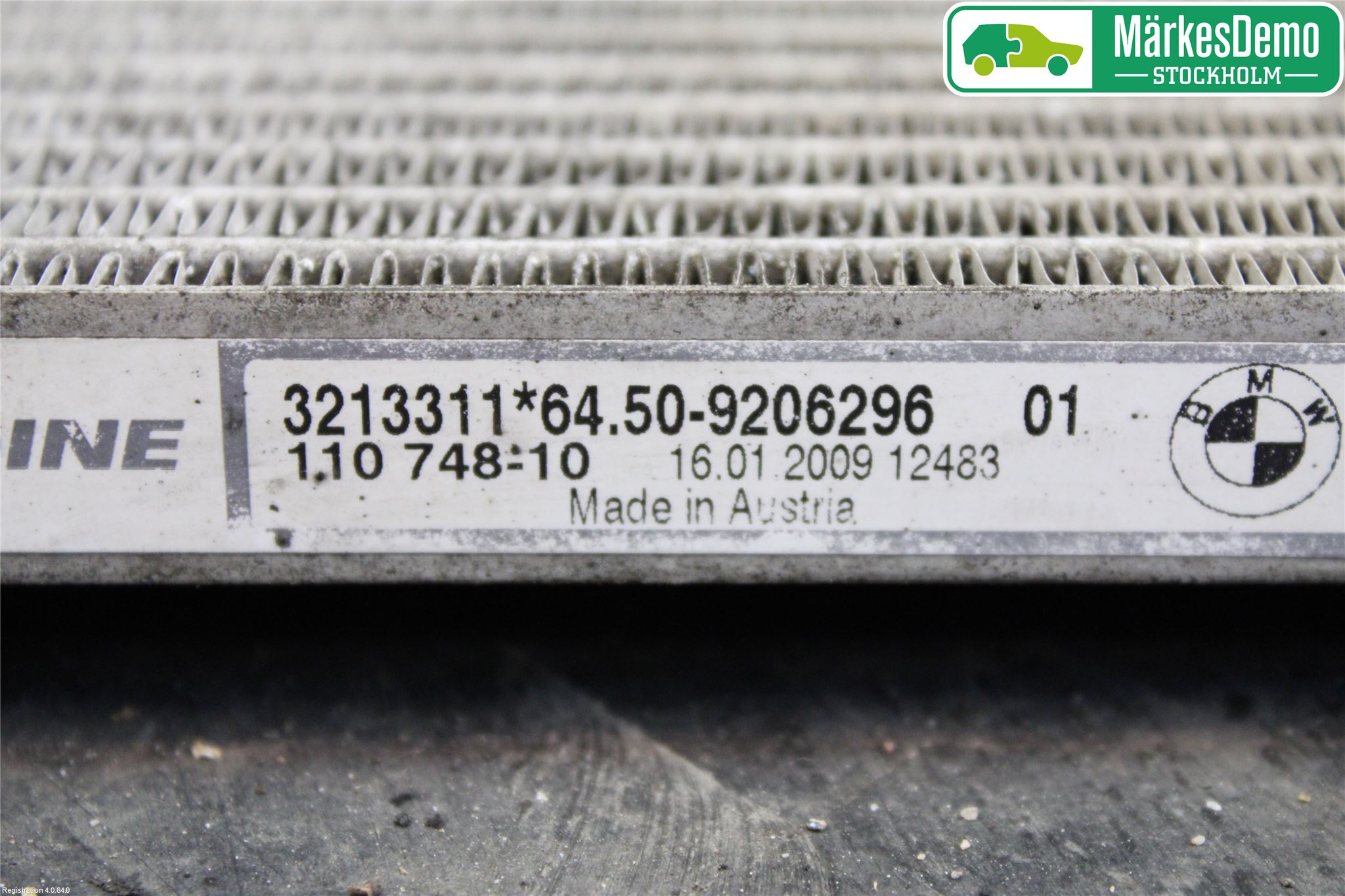 BMW 3 E90/91 SED/TOU 05-12 Ac Kondensor-Kylare