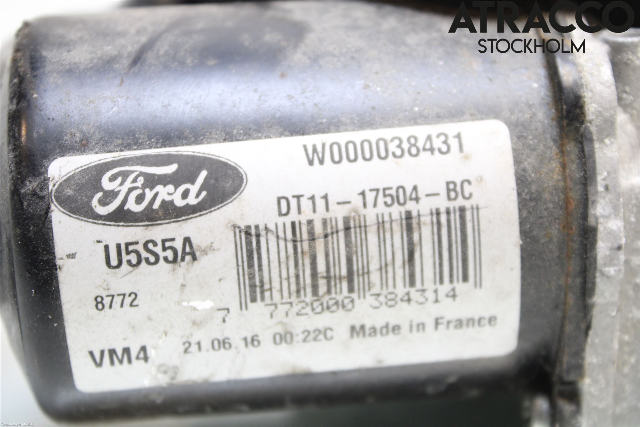 Ford TRANSIT/TOURNEO CONNECT 13-22 Torkarmotor Vindruta