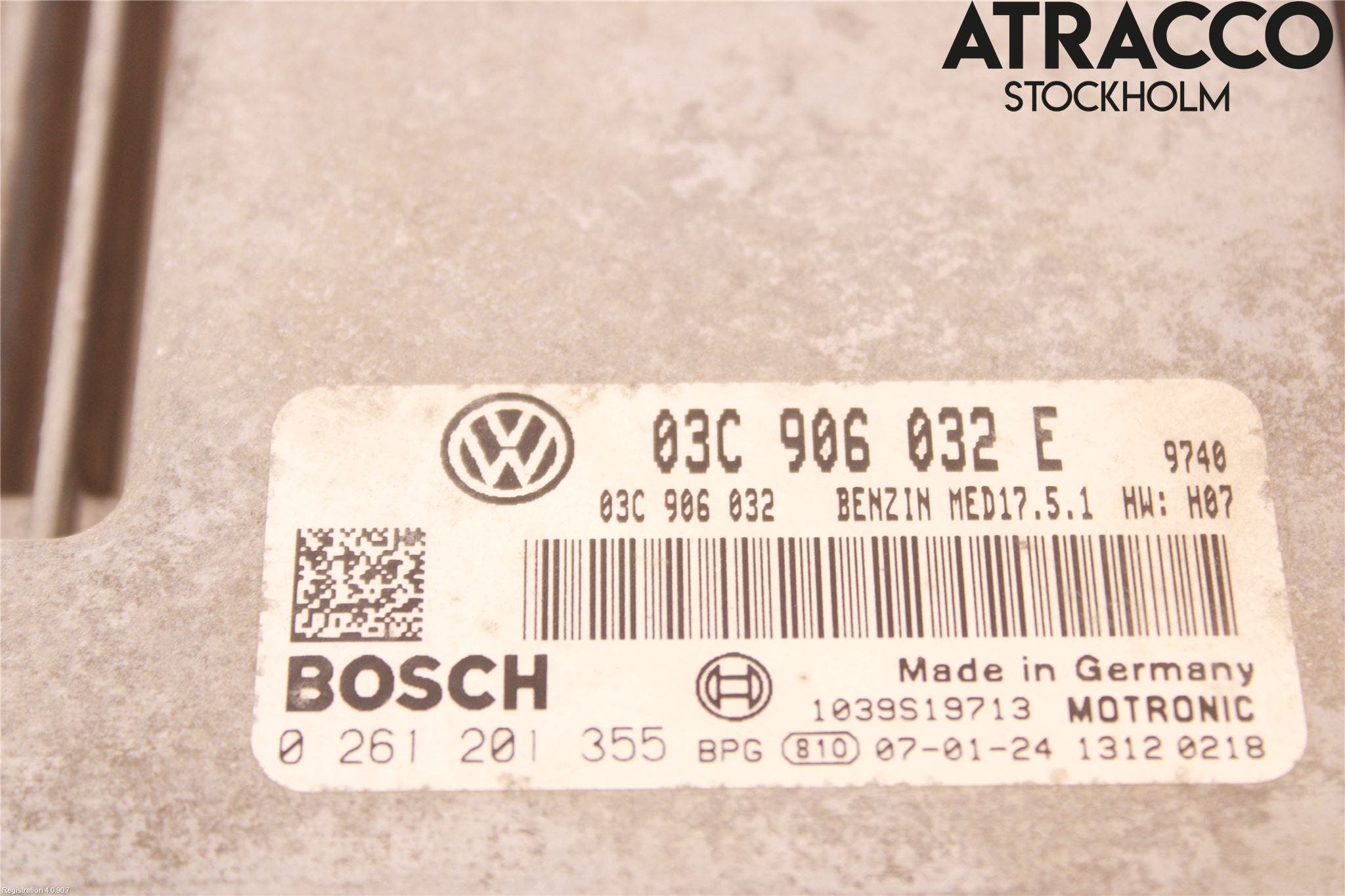 Volkswagen VW GOLF PLUS/CROSS GOLF 04-14 Styrenhet Insprut Bensin