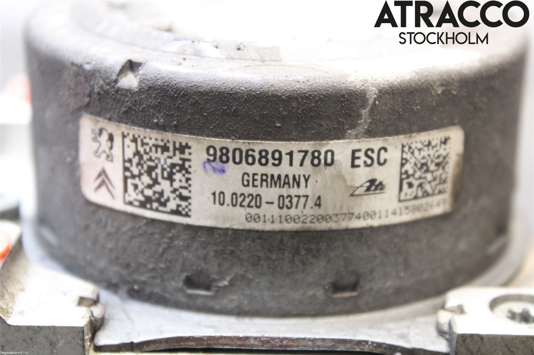 Peugeot 208 12-15 Abs Hydraulaggregat