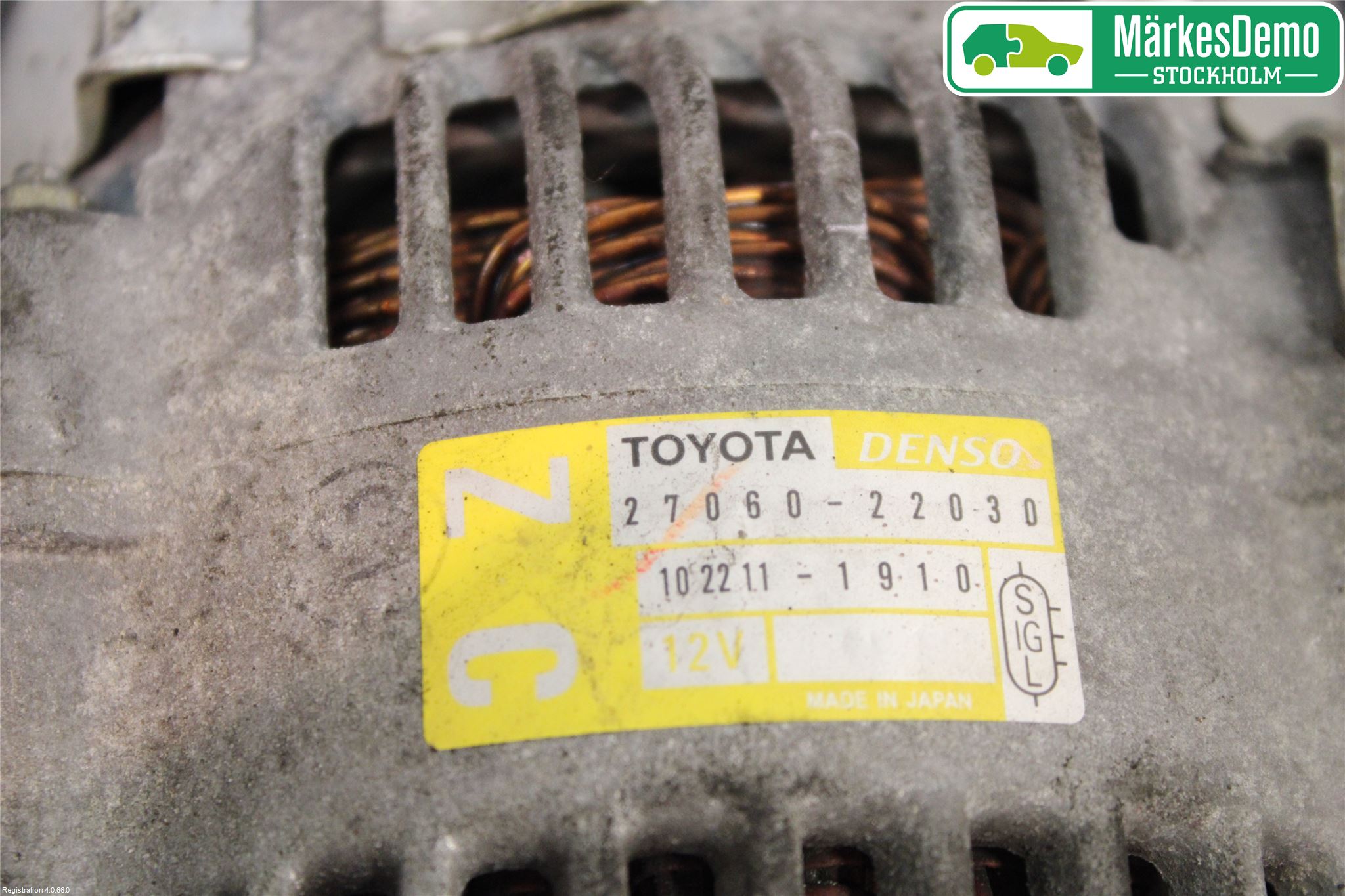 Toyota COROLLA 02-07 Generator