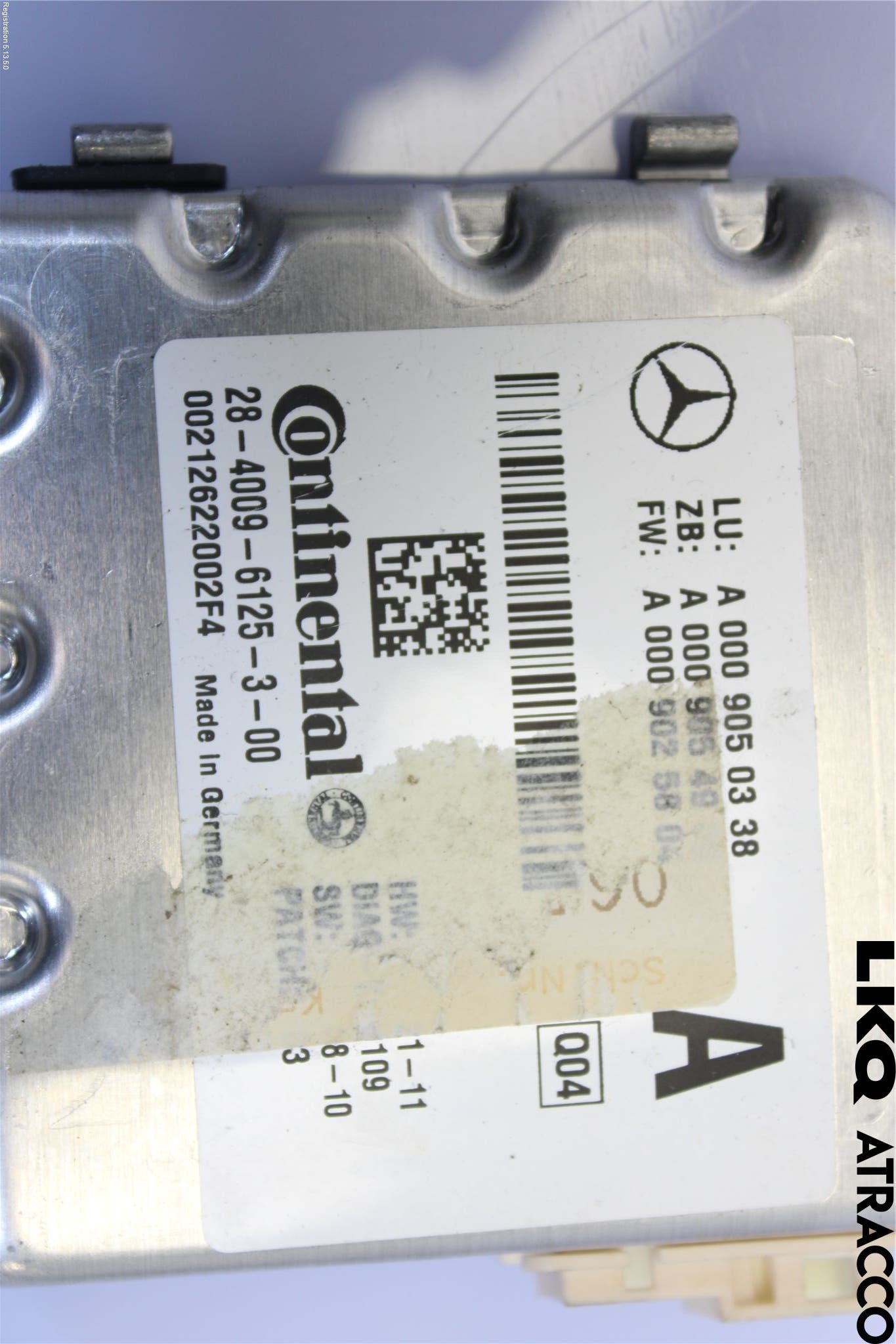 Mercedes-Benz MB E-KLASS (W212) 09-16 Sensor Aktivt Kollisionsskydd