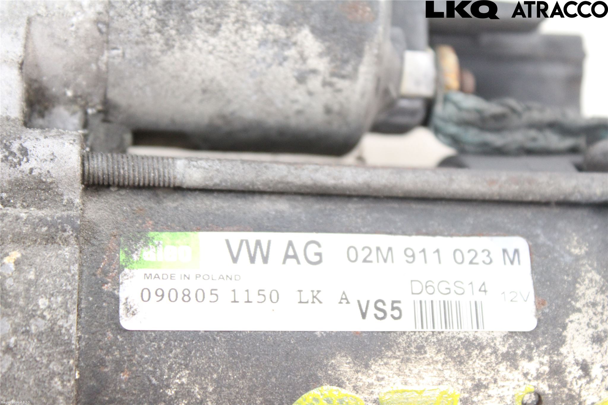 Audi A3/S3 05-13 Startmotor