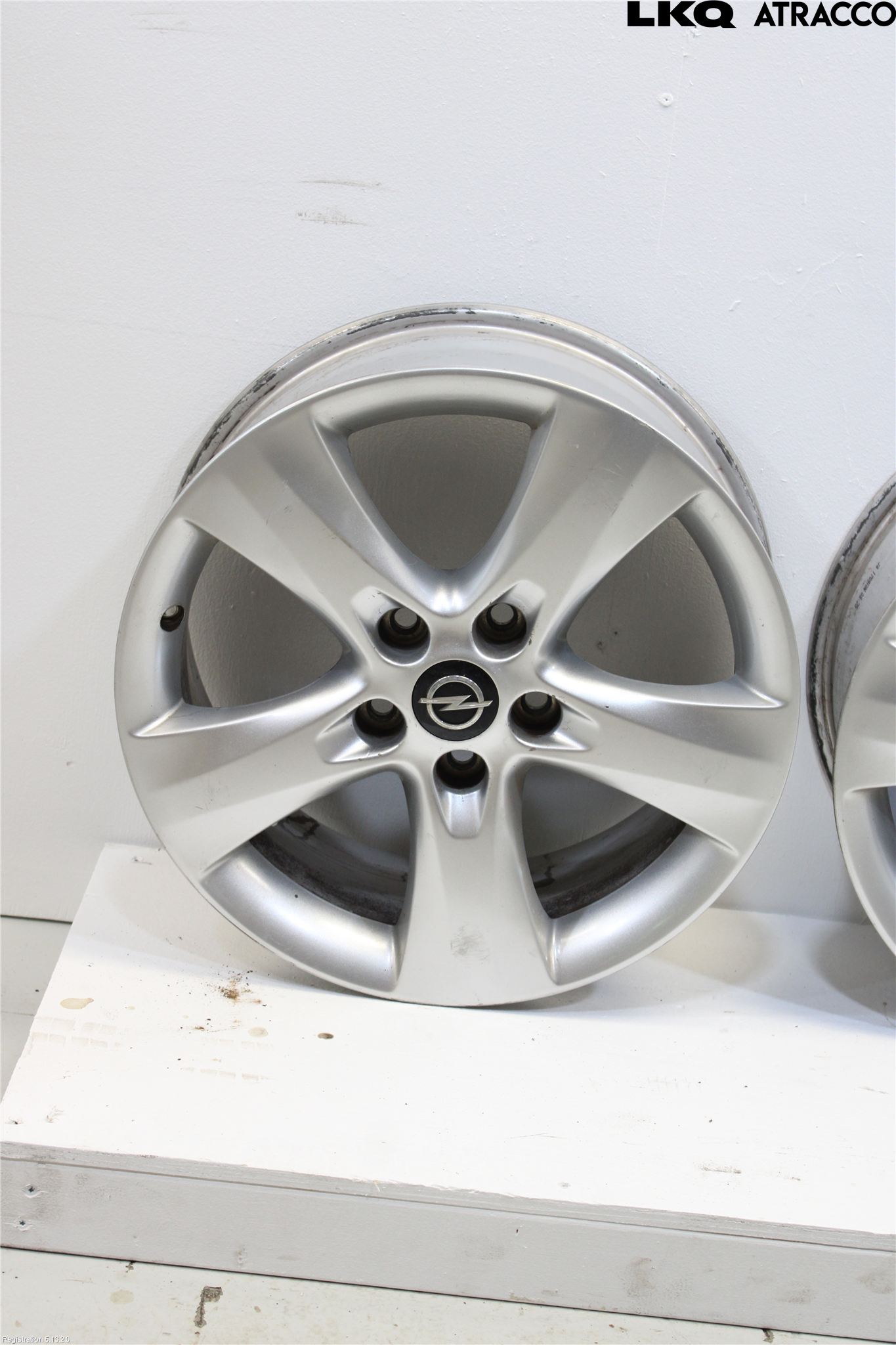 Opel ASTRA J 10-15 Fälgsats Aluminium