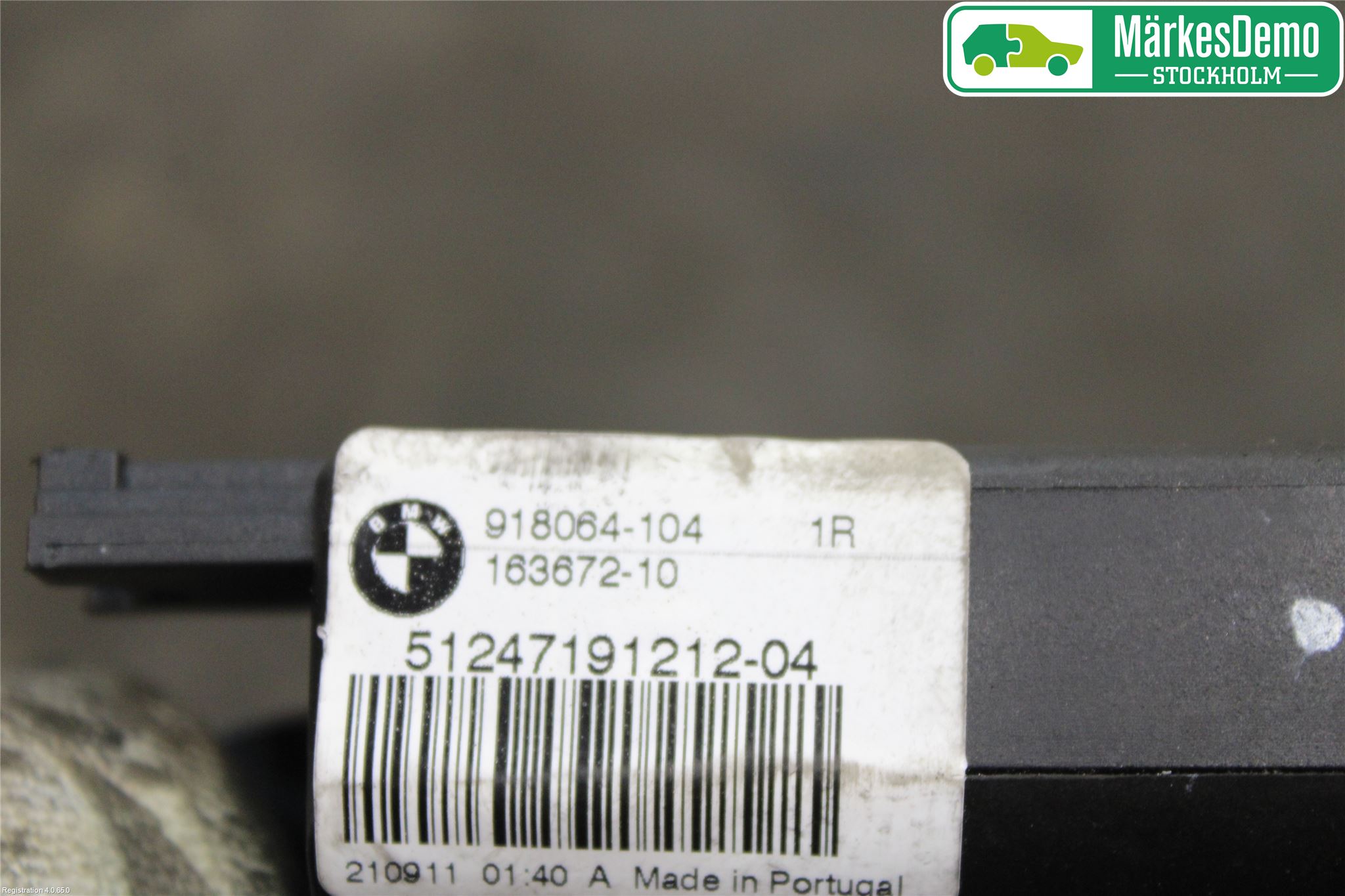 BMW 6 F12/F13 10-18 Låskista Baklucka