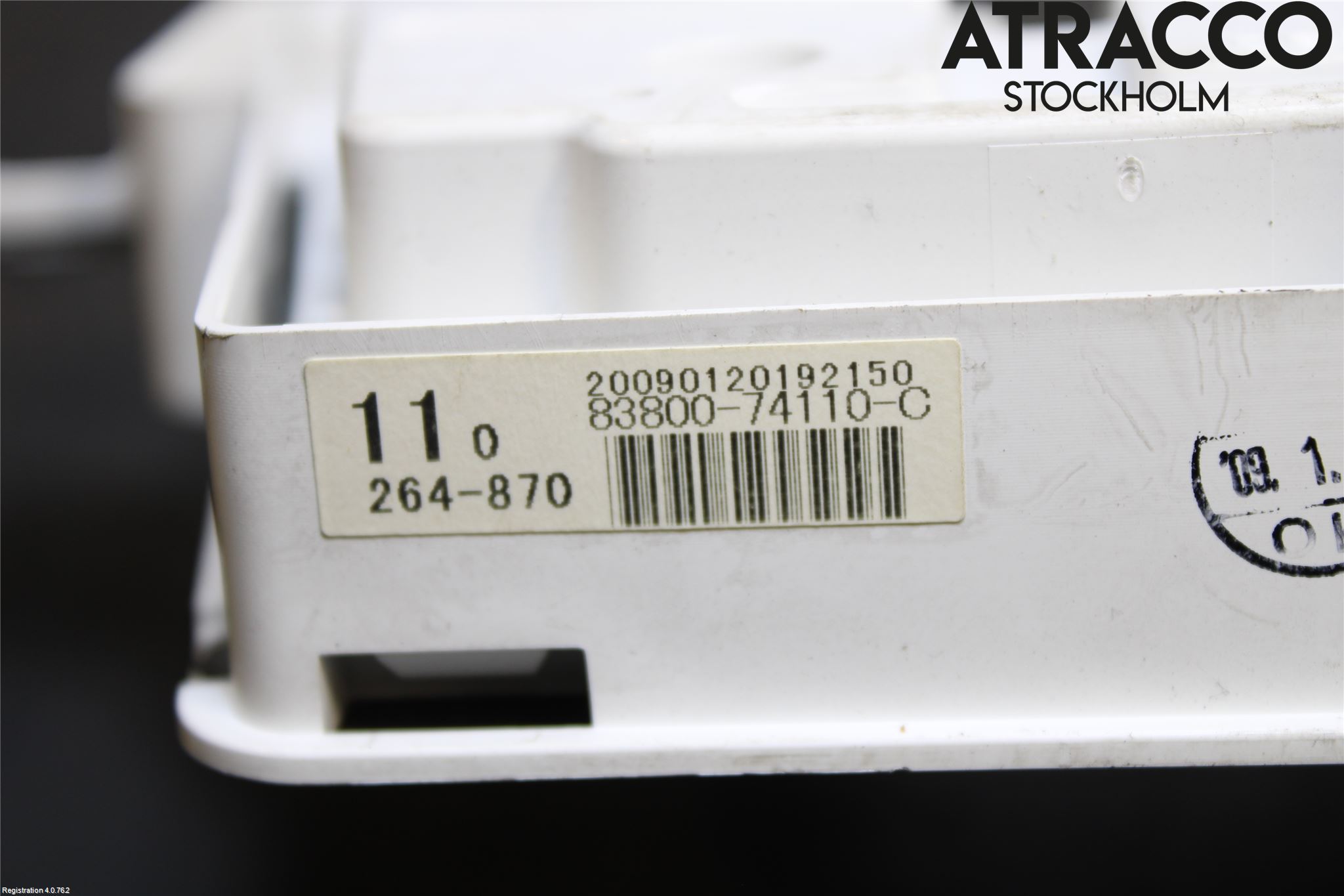 Toyota iQ Instrument Komb