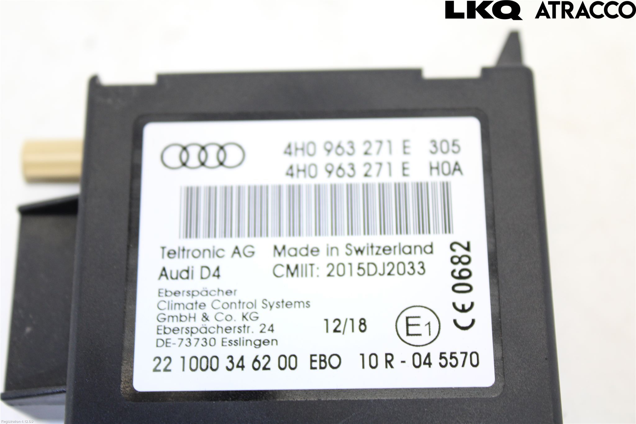 Audi Q7/SQ7 Styrenhet Övrigt