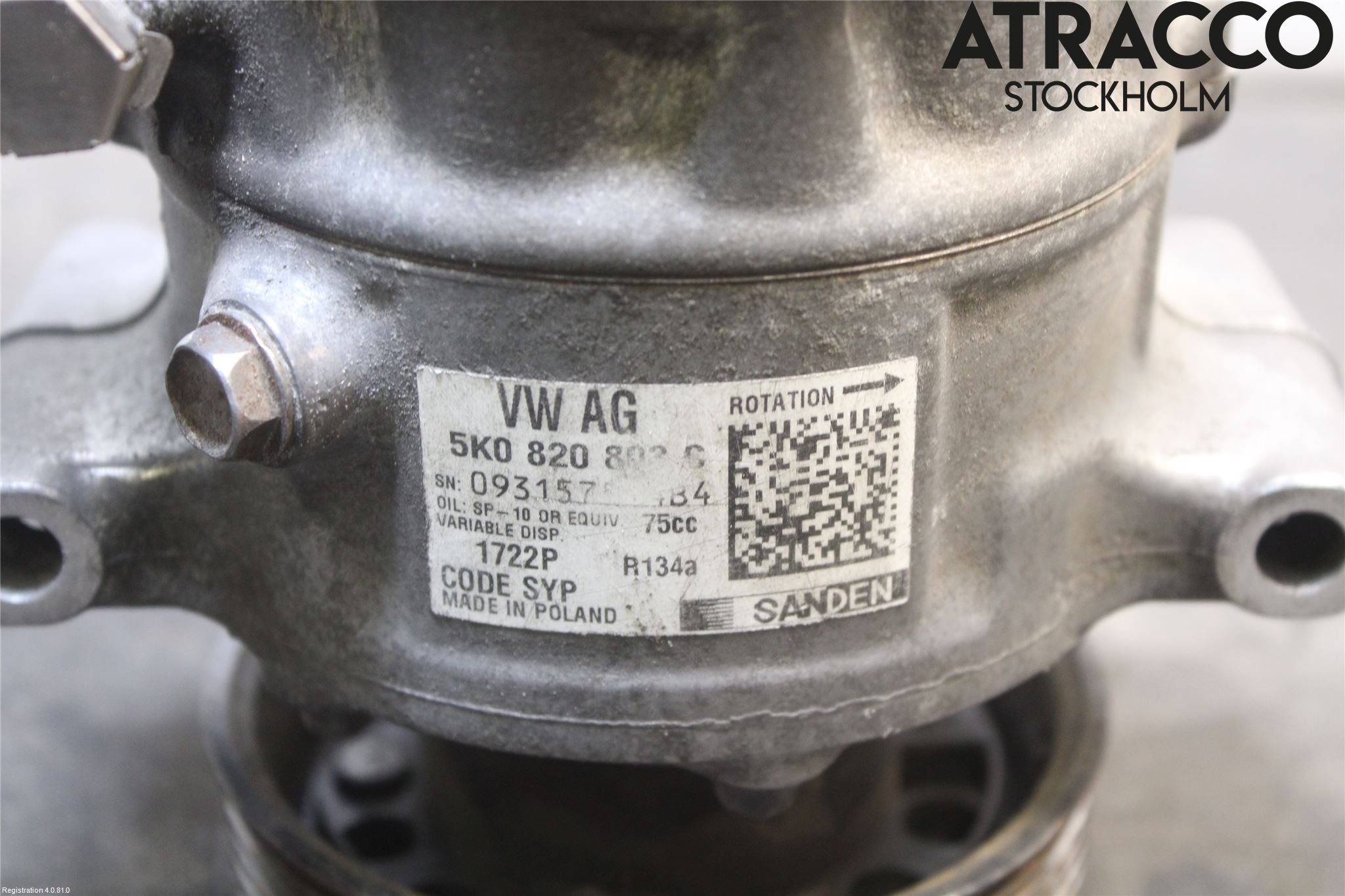 Skoda FABIA 07-14 Ac Kompressor