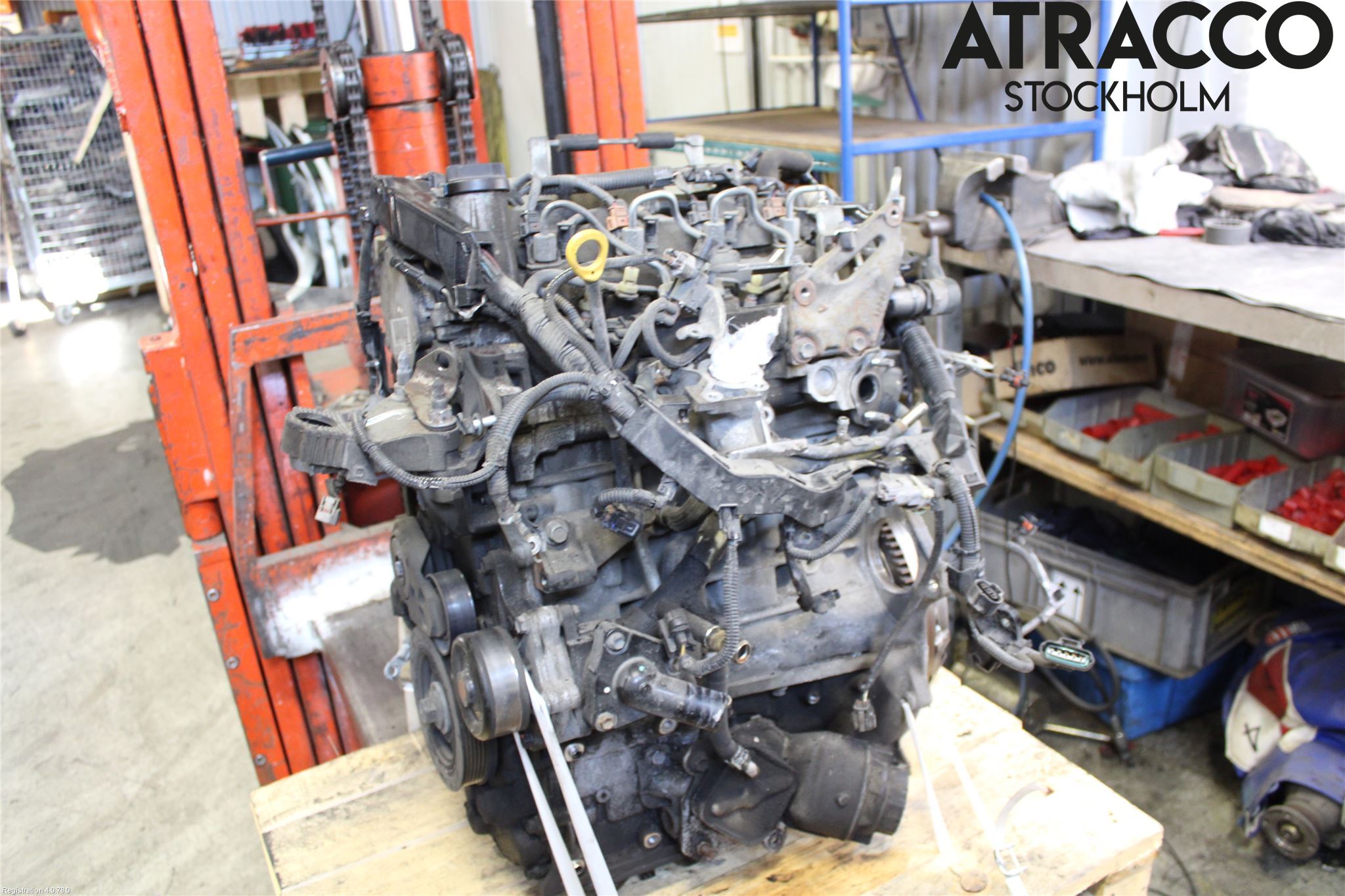 Toyota AURIS 10-12 Motor Diesel