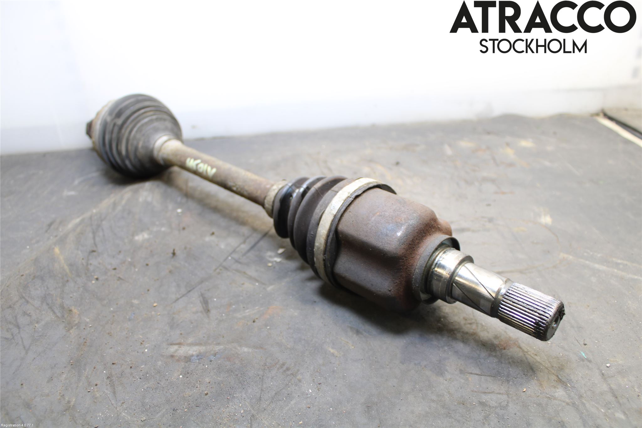 Opel VIVARO 01-14 Drivaxel Fram Vänster