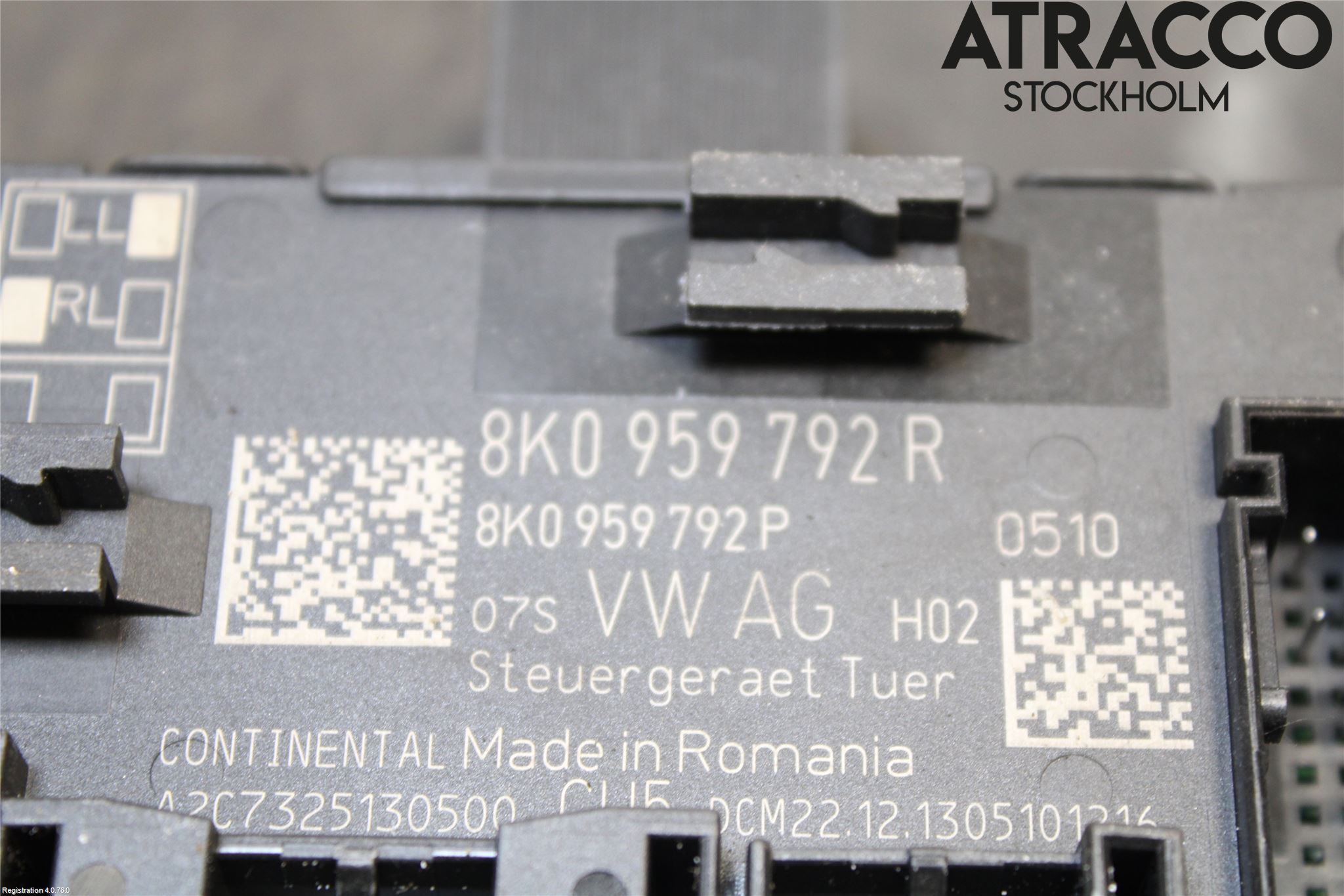 Audi Q5 09-16 Styrenhet Dörr