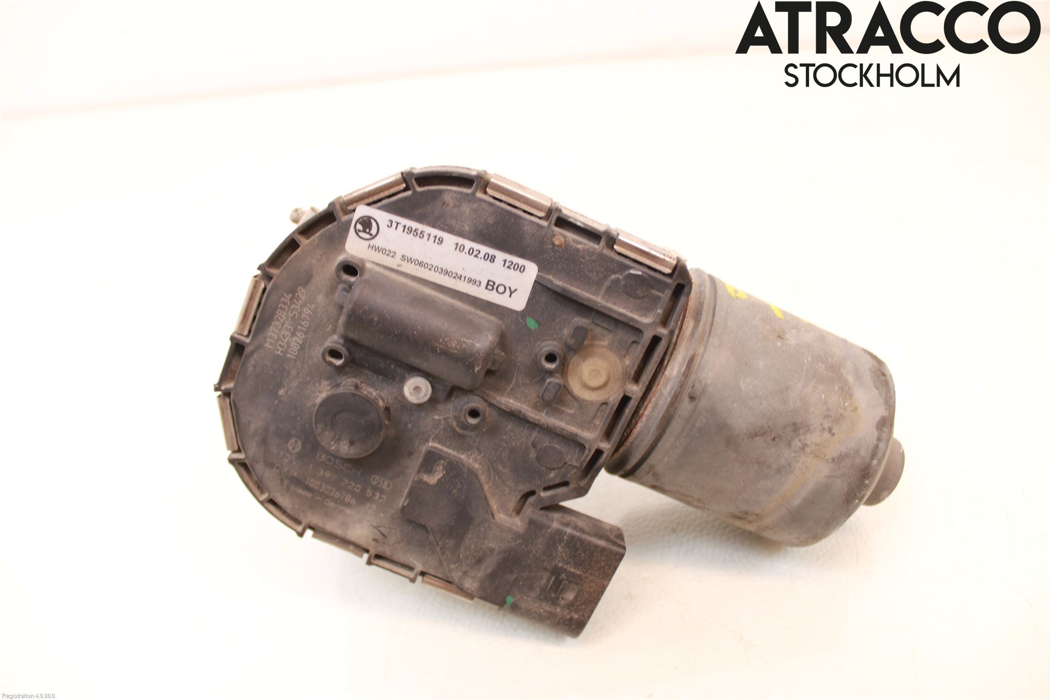 Skoda SUPERB 09-15 Torkarmotor Vindruta