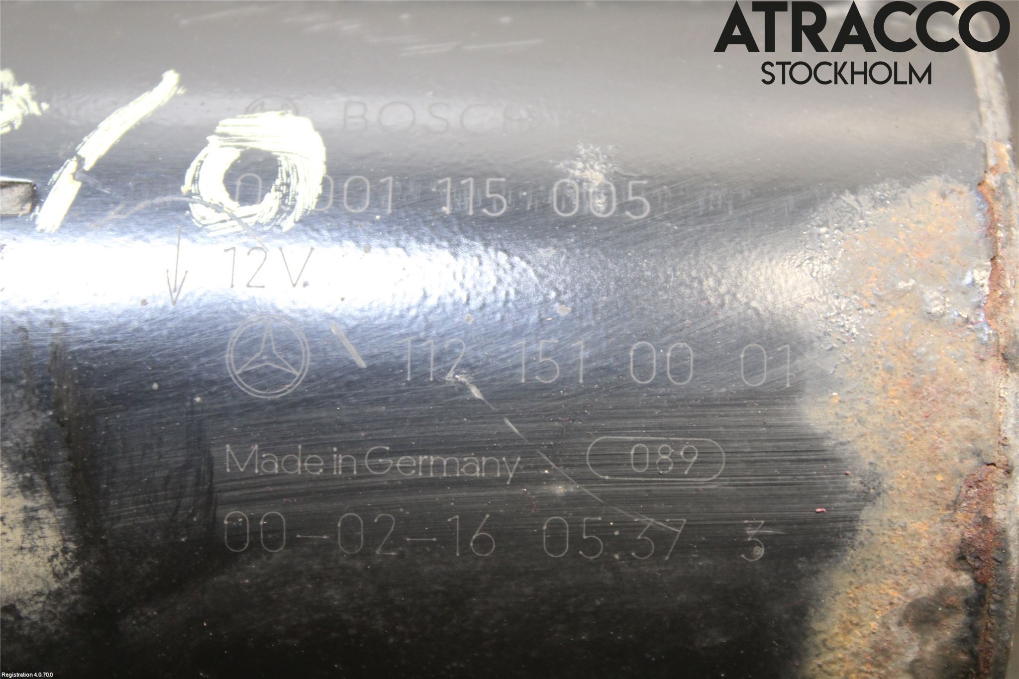 Mercedes-Benz MB E-KLASS (W210) 96-03 Startmotor