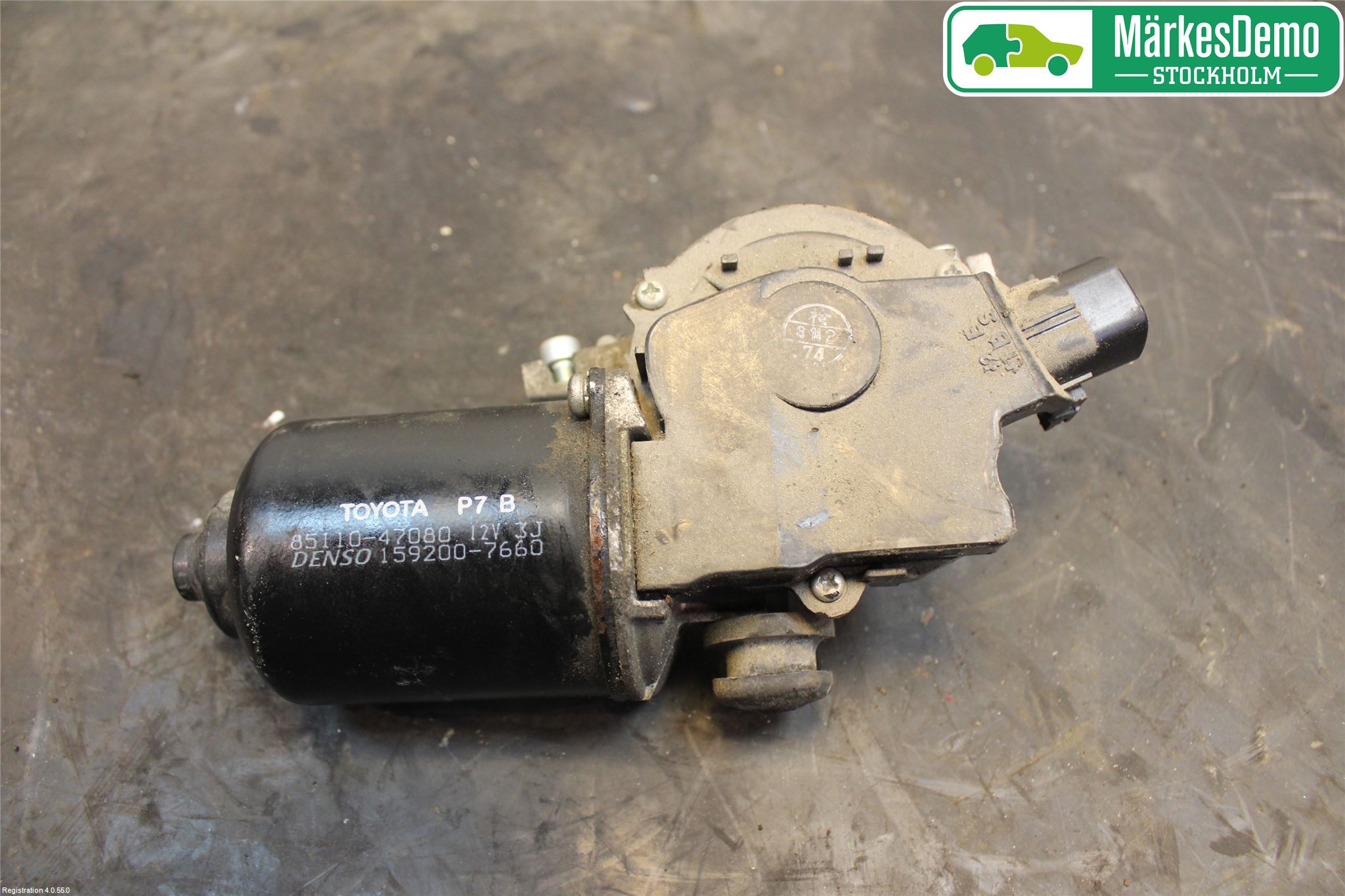 Toyota PRIUS NWH20 04-08 Torkarmotor Vindruta