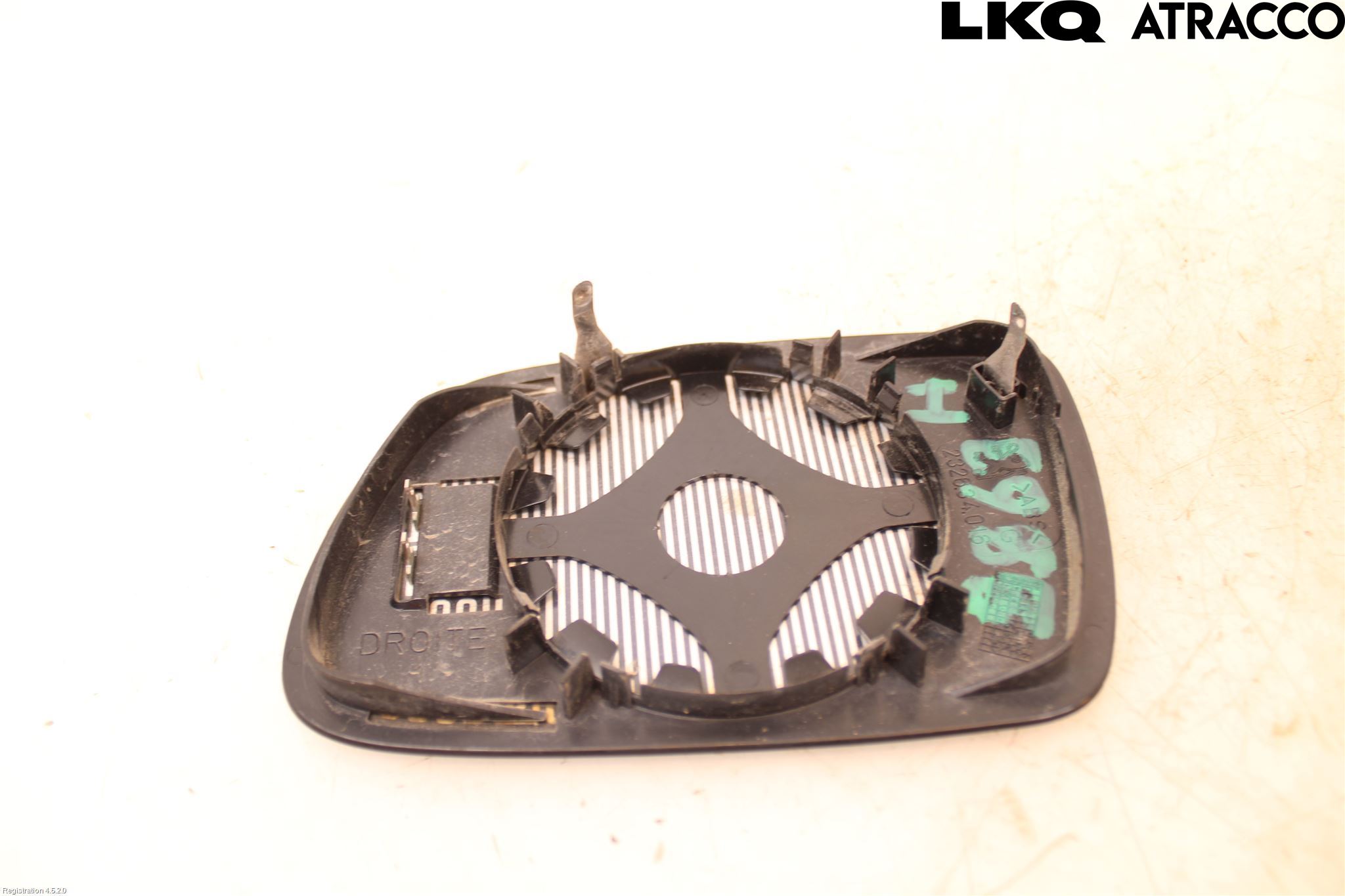 Peugeot 407 Spegelglas Hö