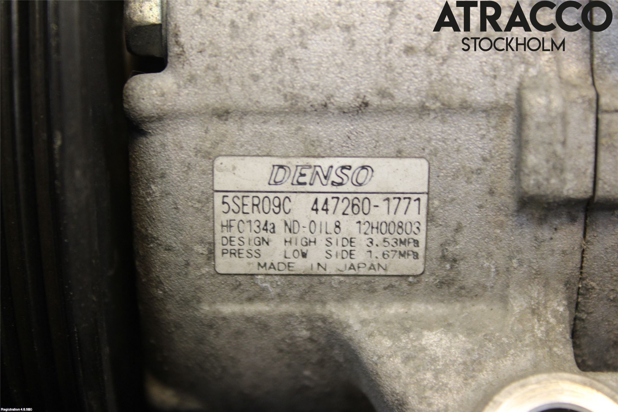 Toyota YARIS XP90 06-11 Ac Kompressor