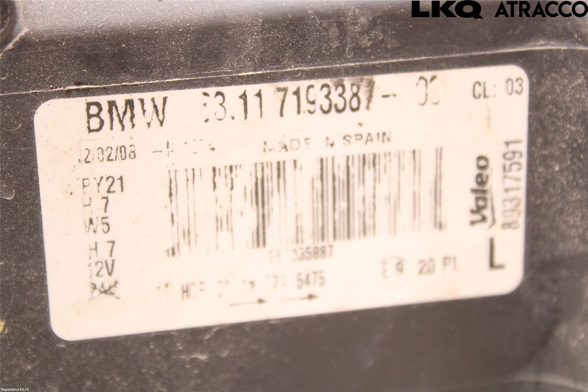 BMW 1 E87/81 5D/3D 03-11 Strålkastare Vänster